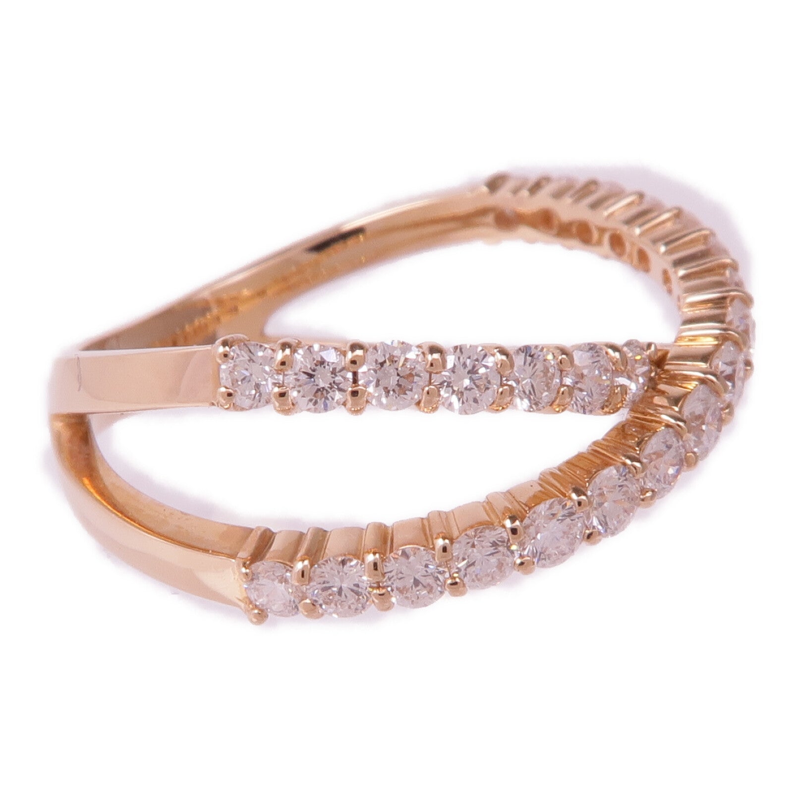 JEWELRY 18K玫瑰金Diamond Ring鑽石戒指US#5.75