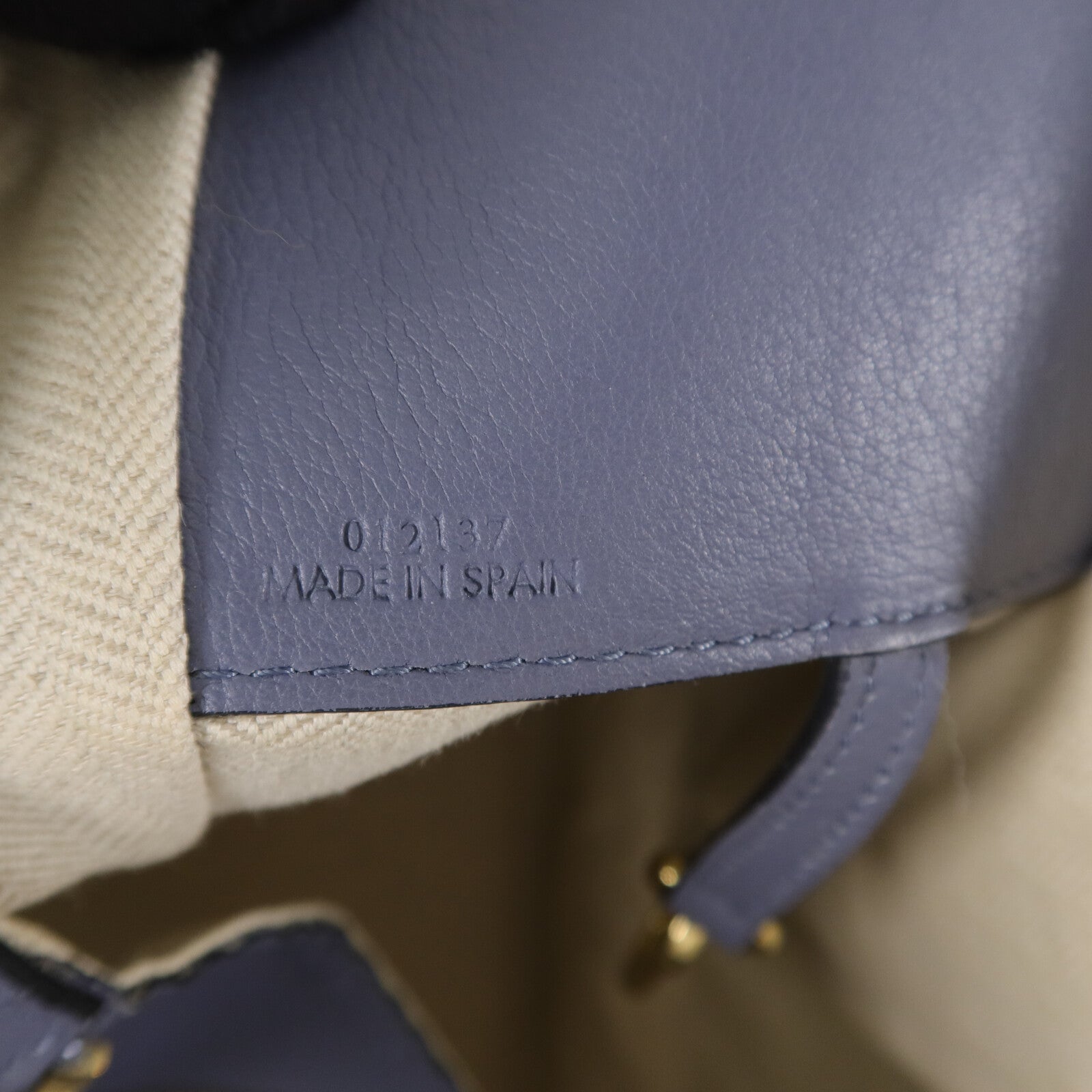 LOEWE 牛皮皮革Hammock Medium手挽肩背兩用袋