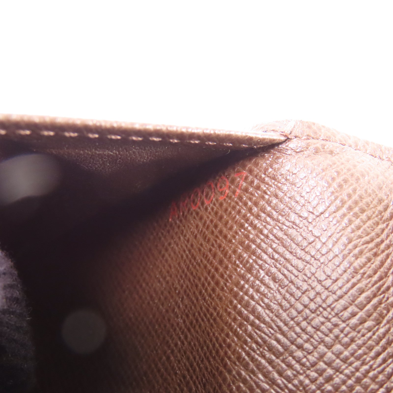 LOUIS VUITTON LV Long Wallet N61823 Damier Brown