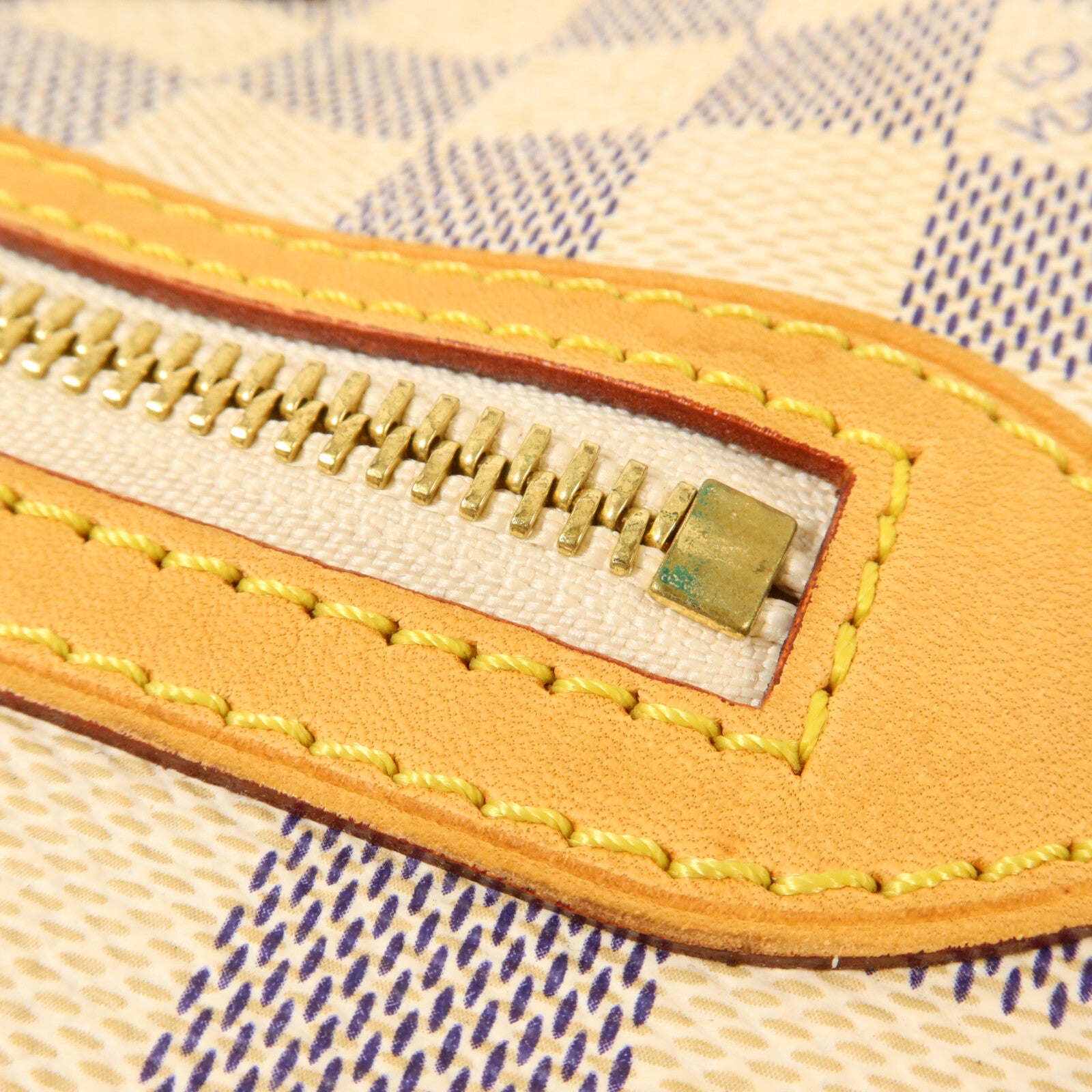LOUIS VUITTON Damier Azur Saleya GM手挽袋