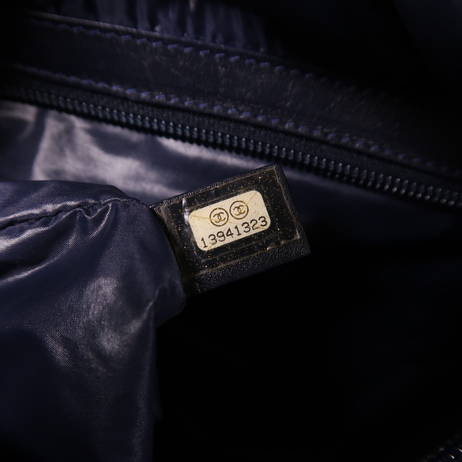 CHANEL 尼龍Shoulder Tote銀扣肩背袋/手挽袋