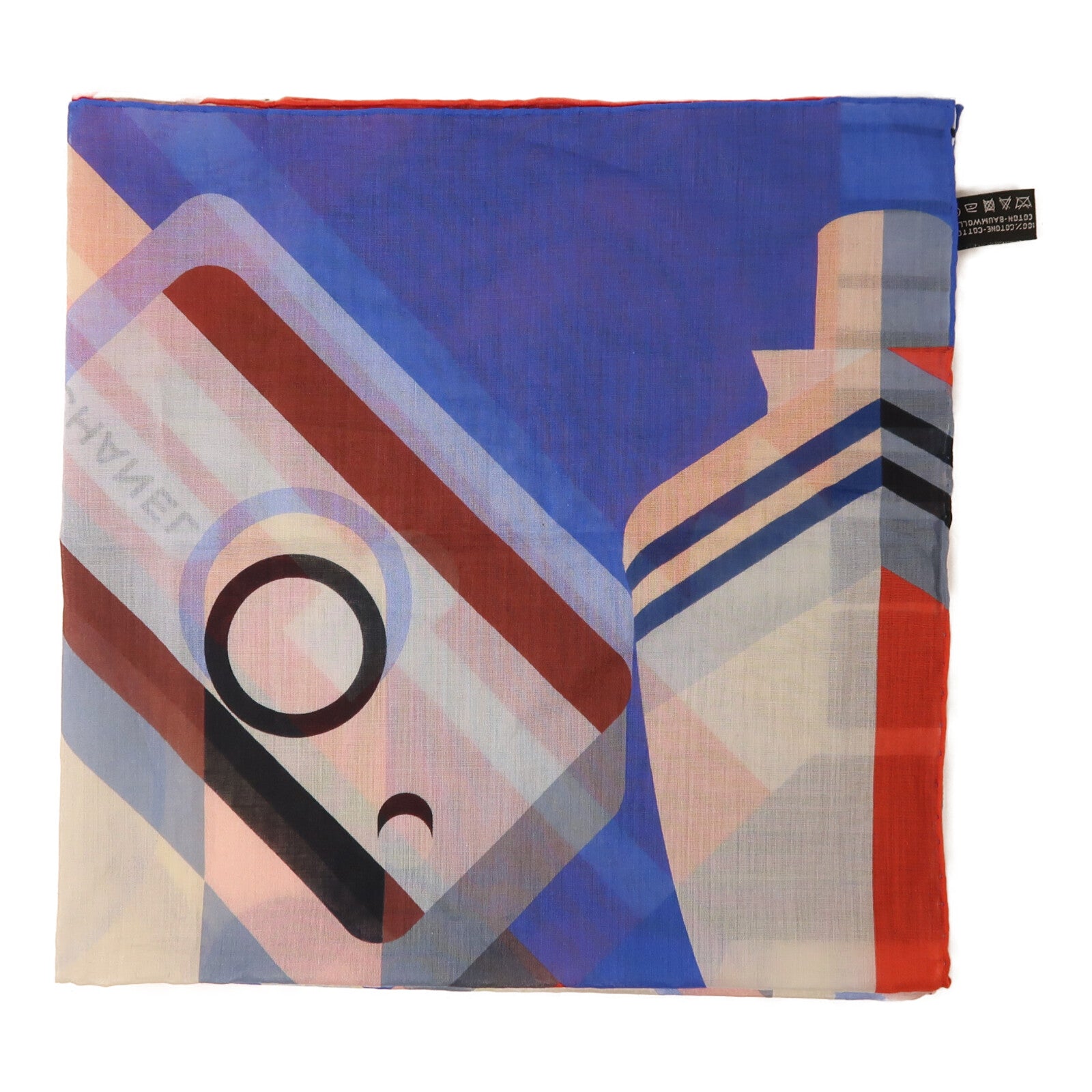 CHANEL 棉質Scarf 60X60絲巾