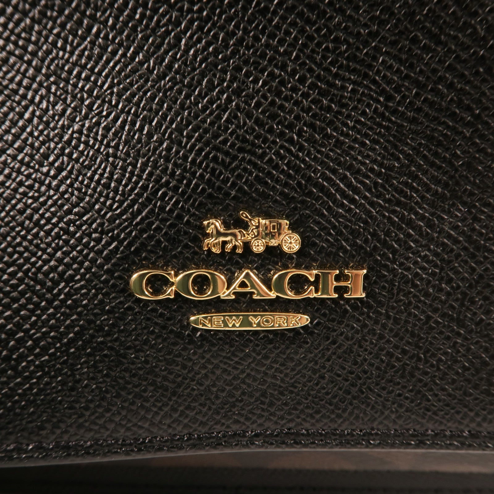 COACH 牛皮皮革Chain Shoulder金扣肩背袋