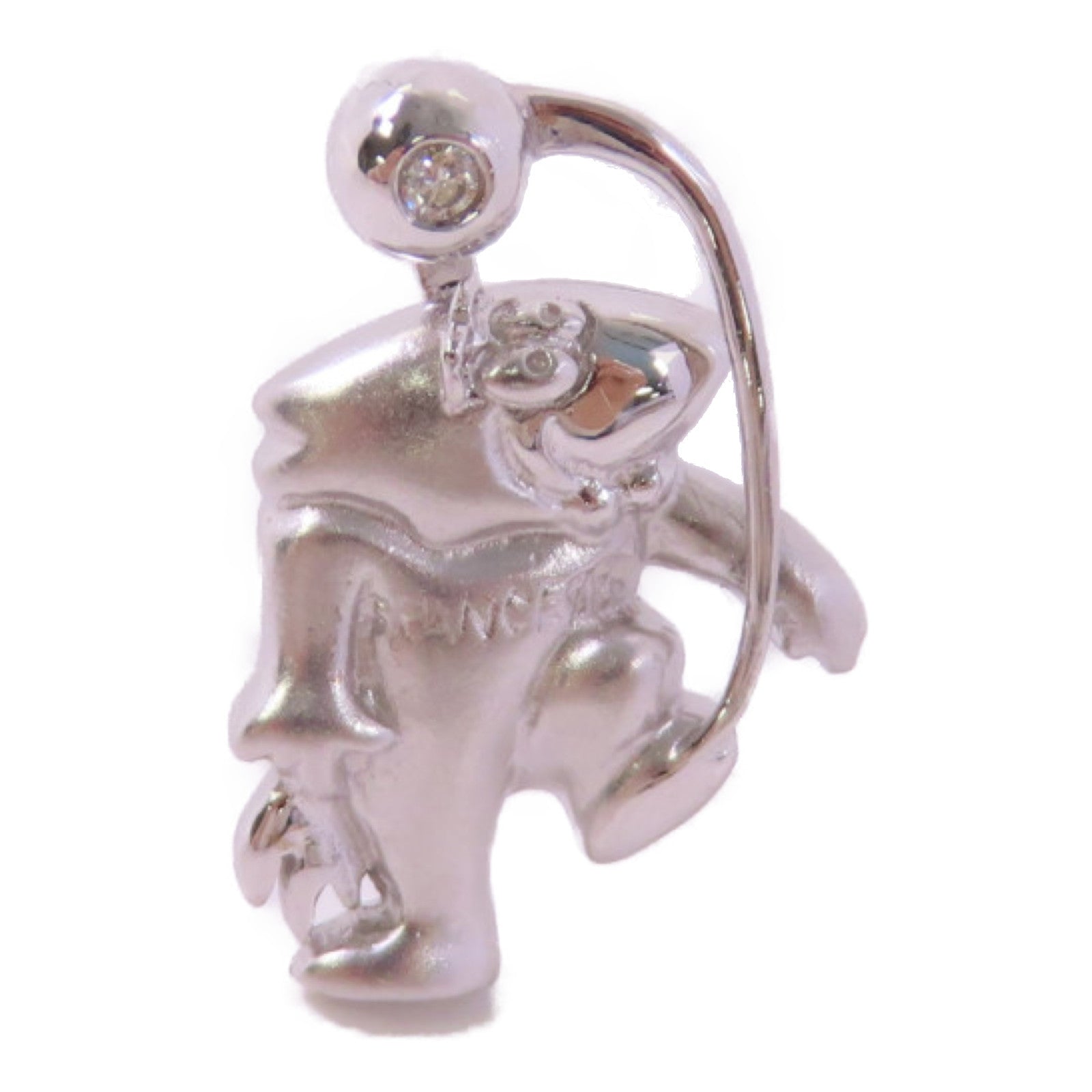 JEWELRY 18K白金/鑽石Pendant Top吊墜頭扣