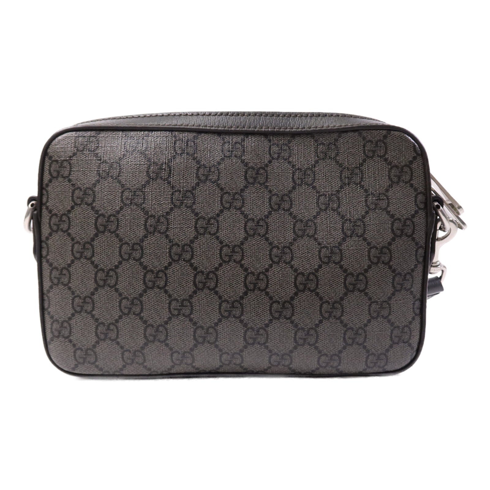 GUCCI 【激減優惠】塗層帆布Ophidia GG Carmera Bag銀扣肩背袋