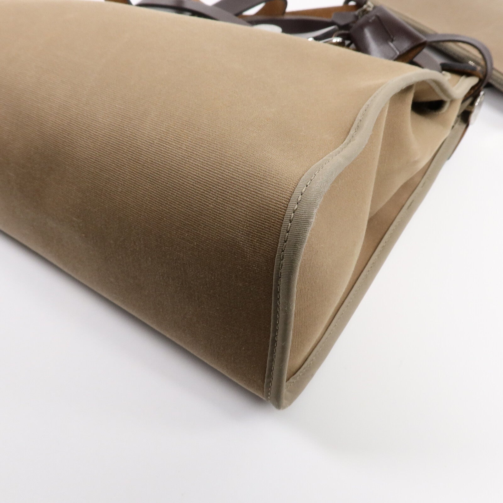 HERMES 帆布Herbag PM手挽肩背兩用袋