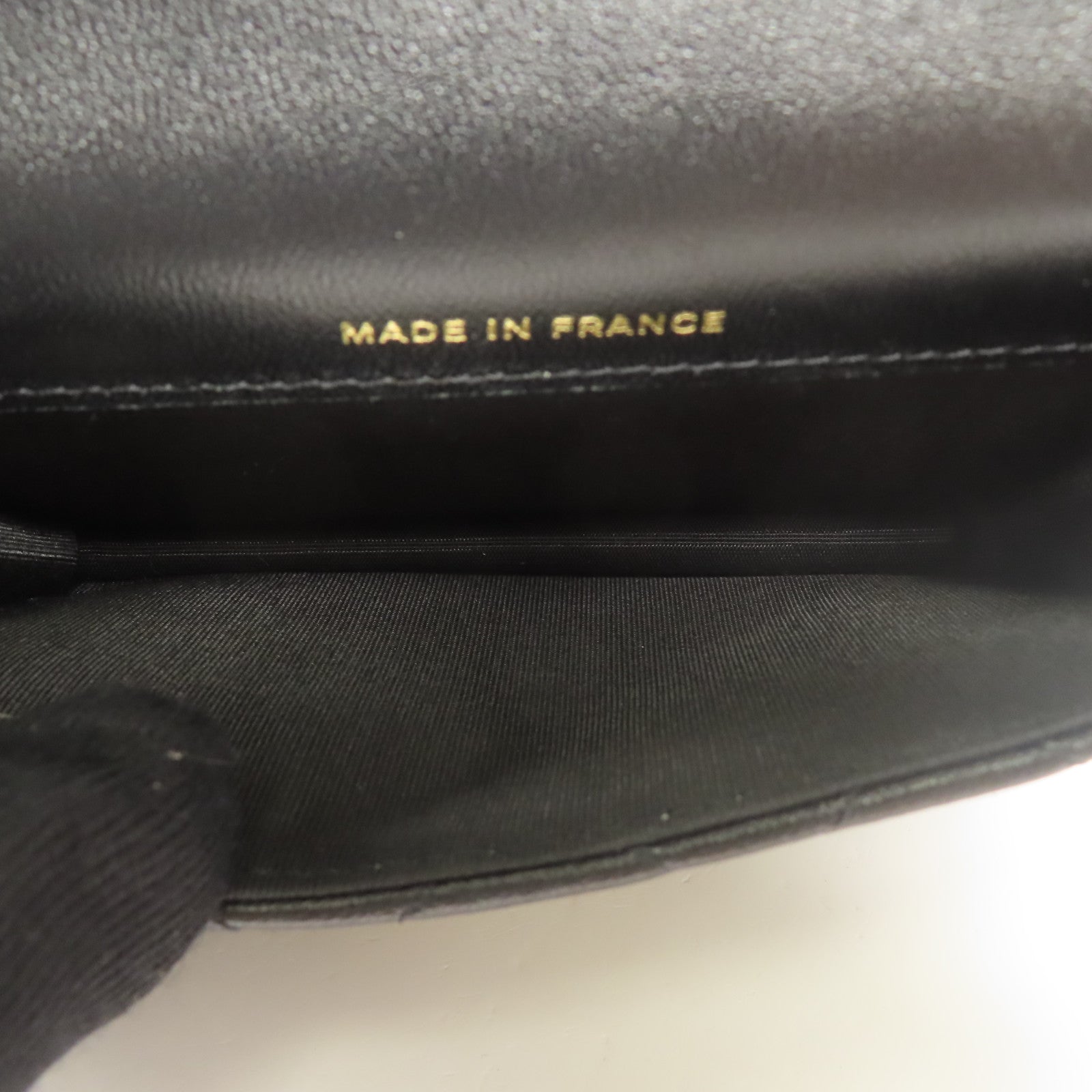 CHANEL 羊皮皮革Shoulder Bag金扣鏈帶手挽肩背兩用袋