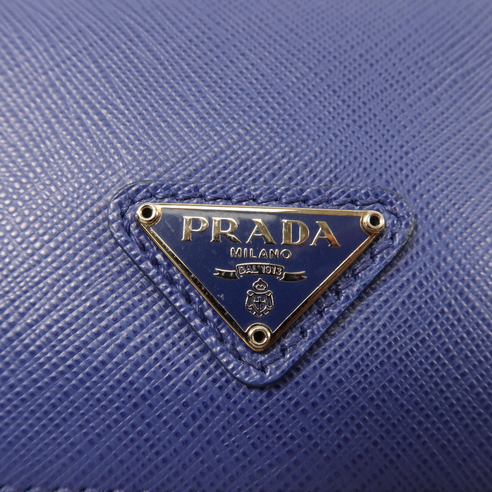 PRADA Saffiano皮革Double-Zipper Clutch手拿包
