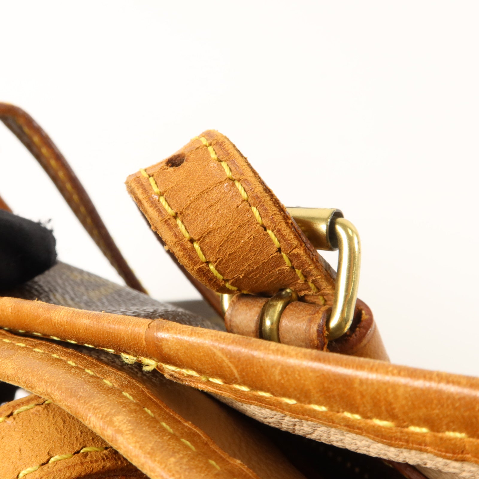LOUIS VUITTON Monogram Bucket PM金扣手挽袋