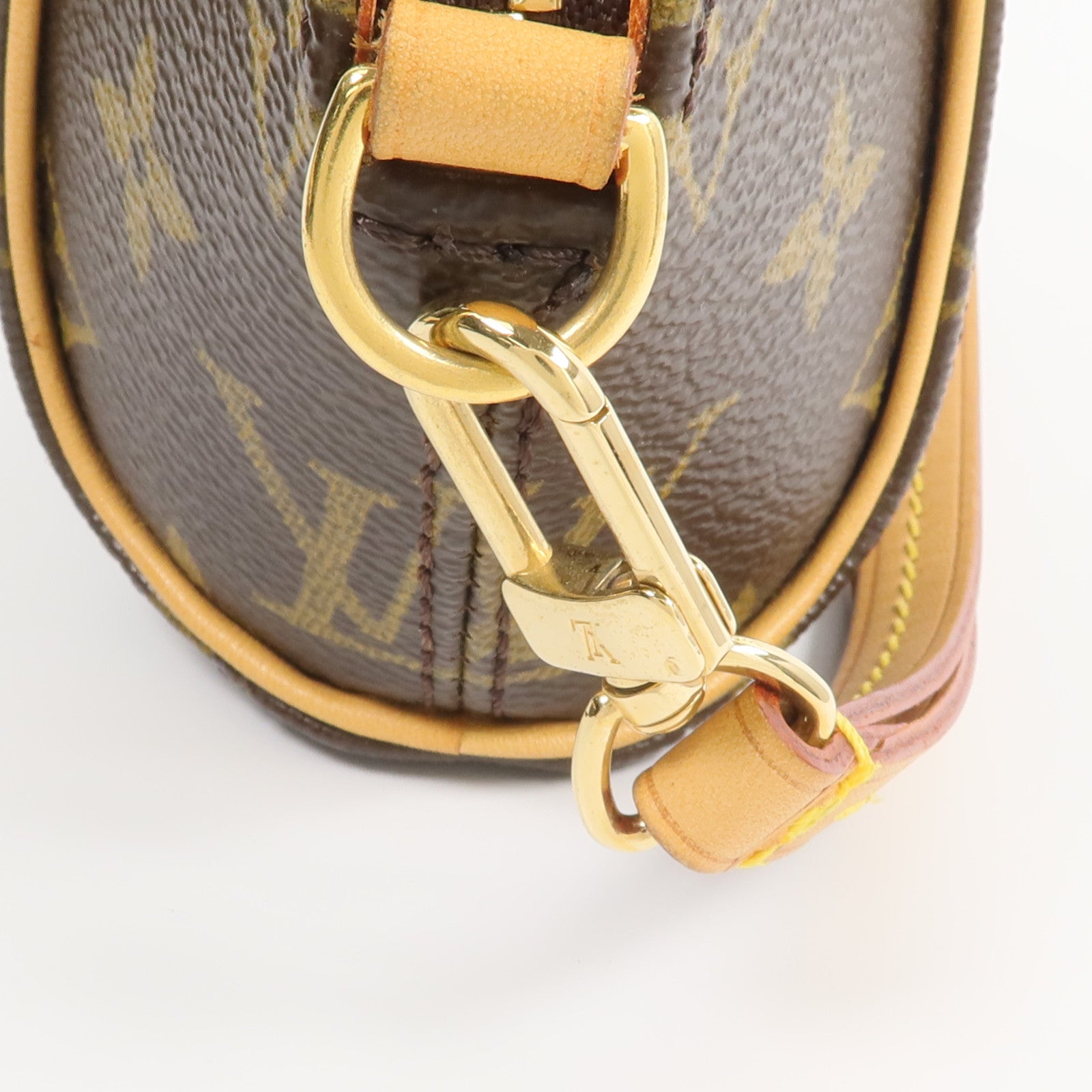 LOUIS VUITTON Monogram Mini Ellipse手拿包