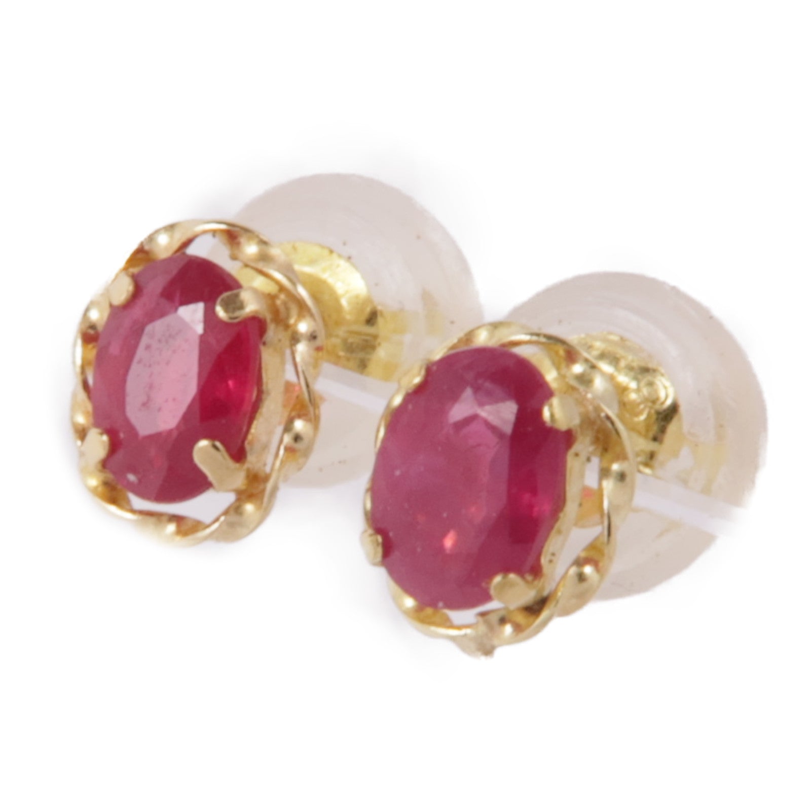 JEWELRY 18K黃金Ruby Earrings耳環