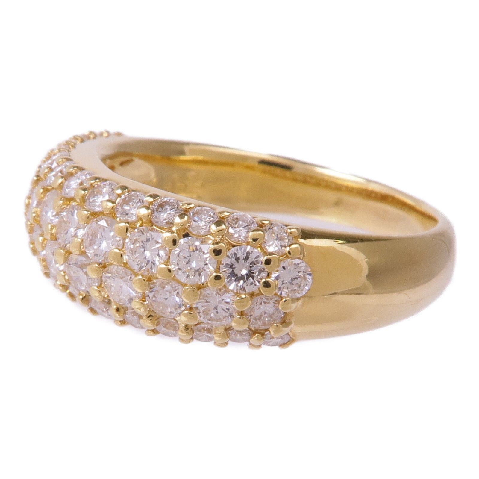JEWELRY 【激減優惠】18K黃金Diamond Ring鑽石戒指US#7.25
