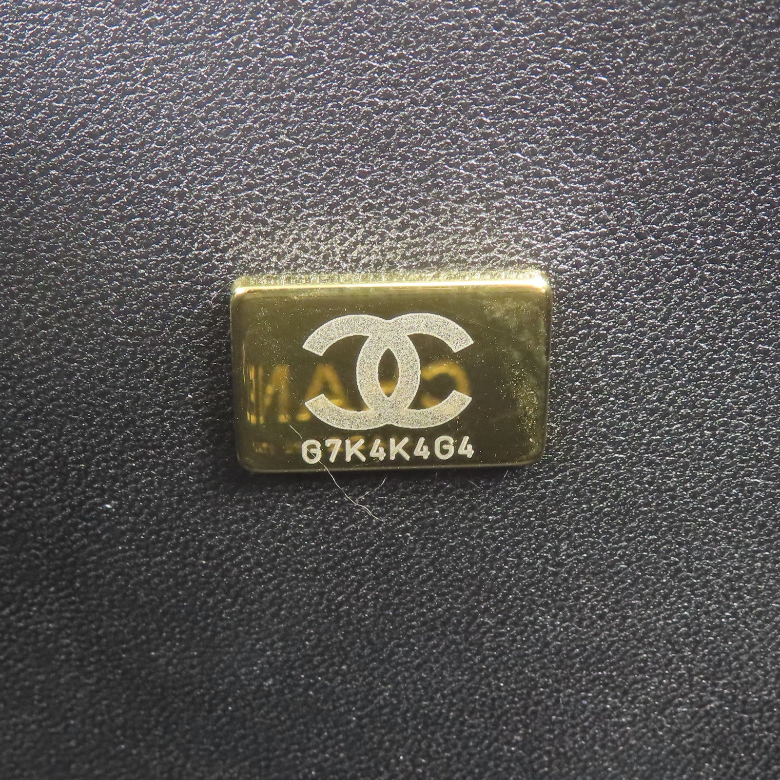 CHANEL 羊皮皮革Boy 20金扣鏈帶肩背袋