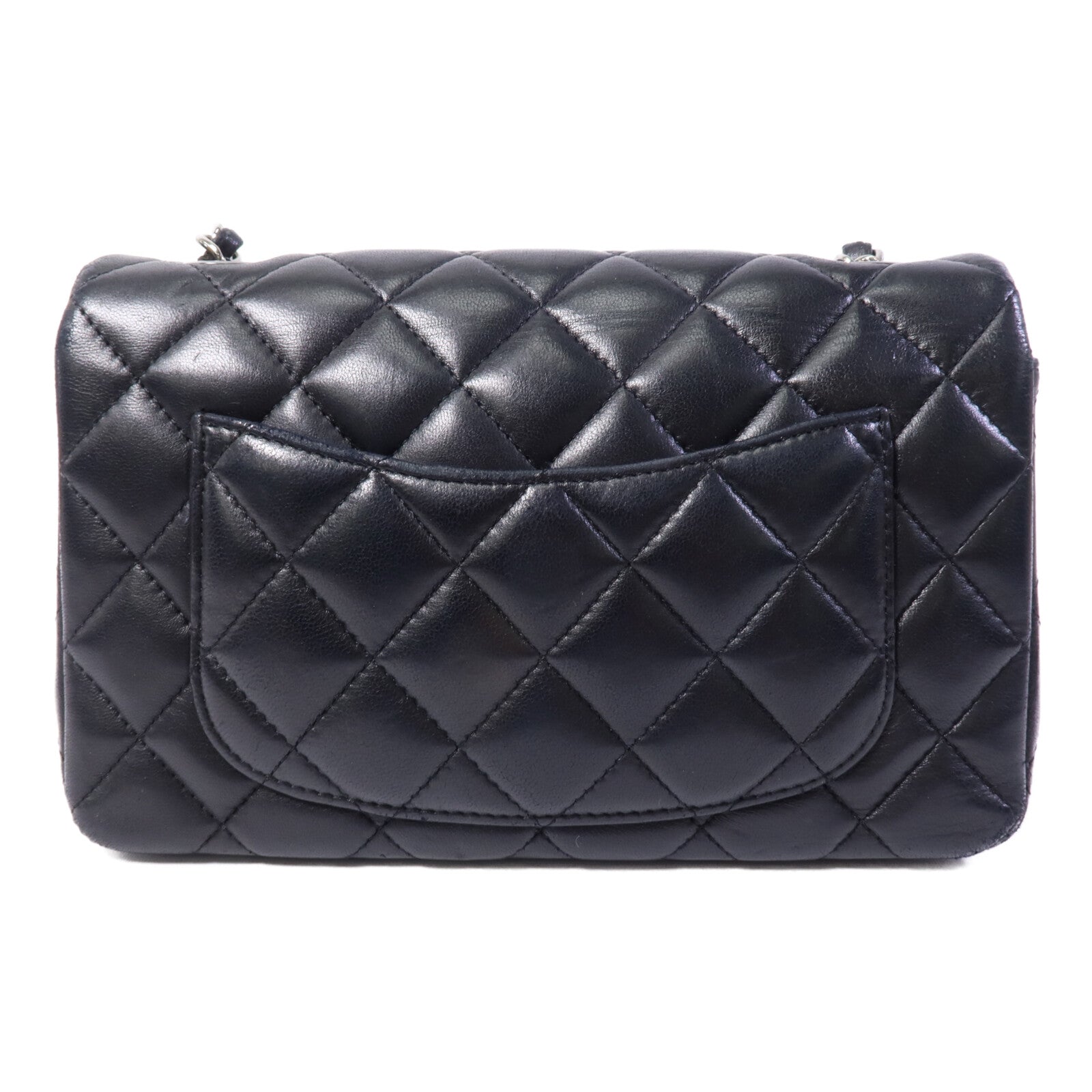 CHANEL 羊皮皮革Mini Classic 20鏈帶肩背袋