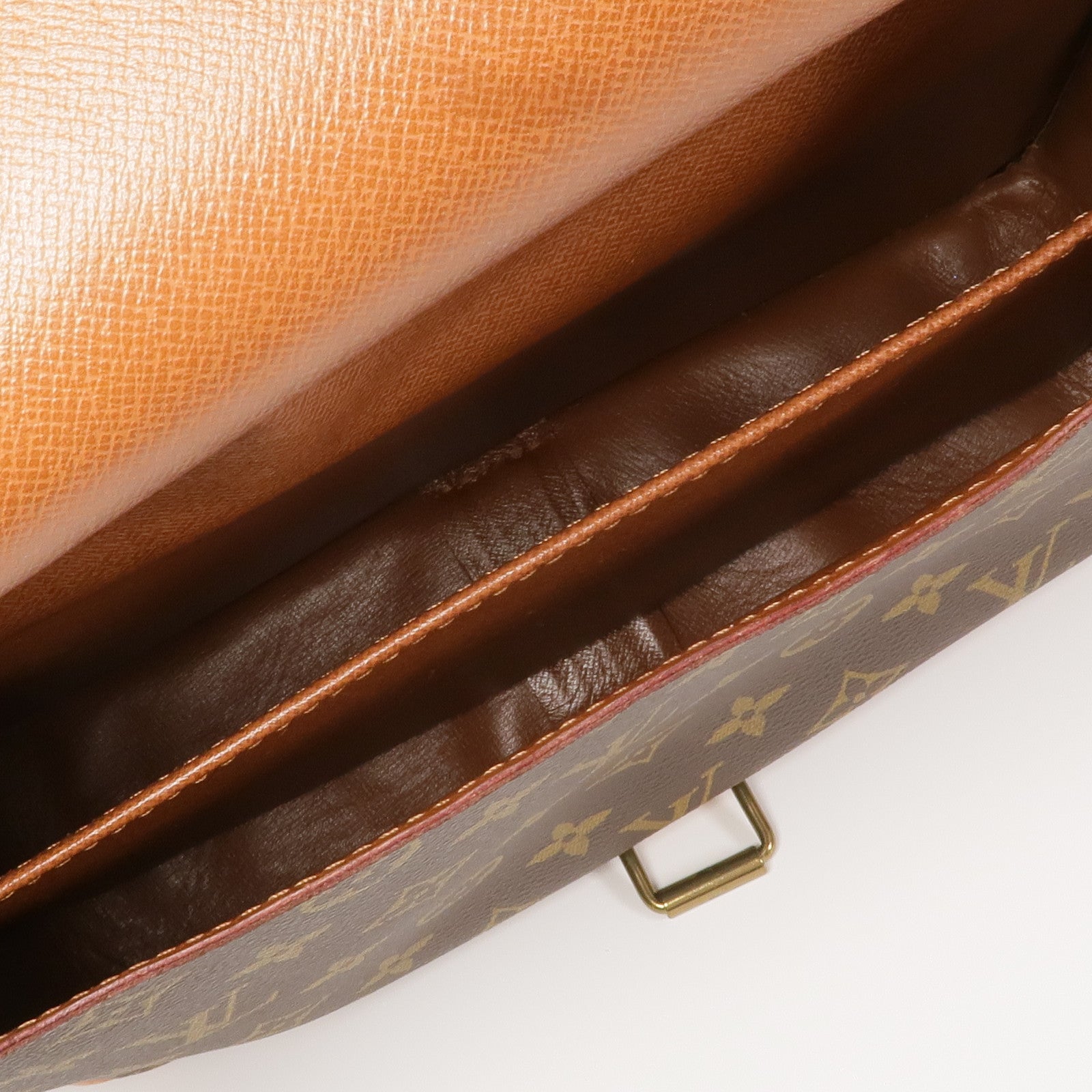 LOUIS VUITTON Monogram Cartouchiere GM金扣肩背袋