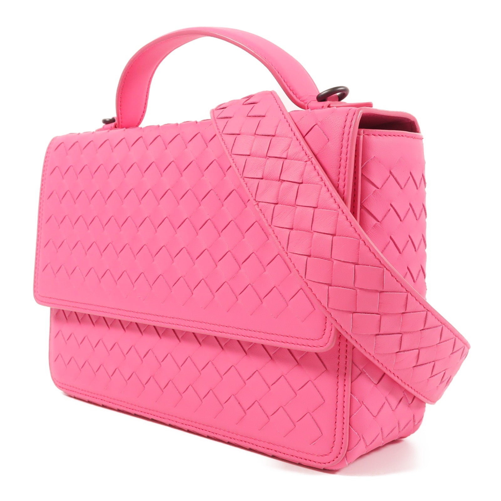 BOTTEGA VENETA 牛皮皮革2 Way Bag手挽肩背兩用袋