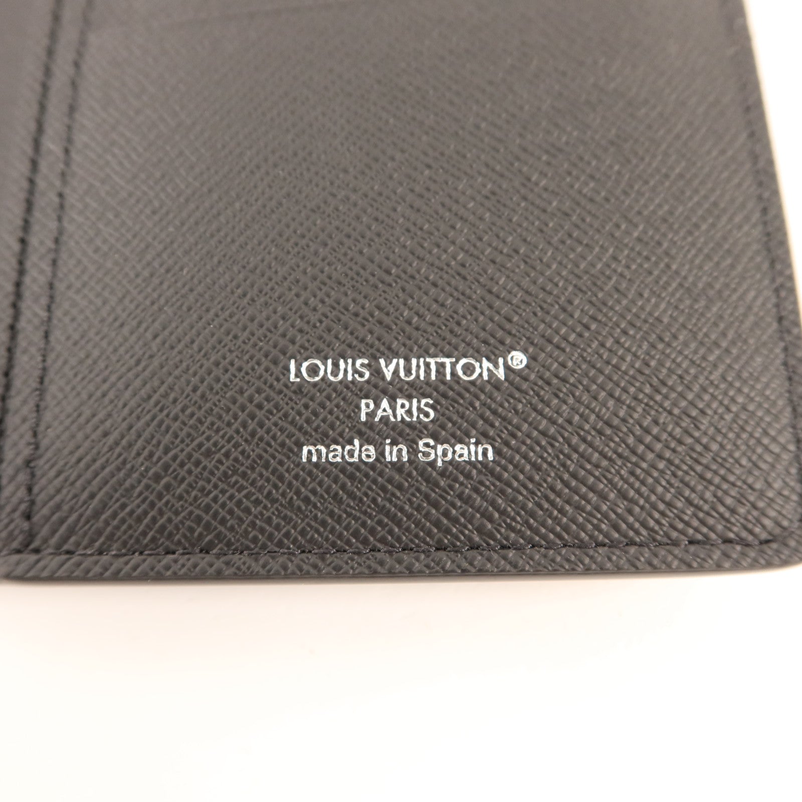 LOUIS VUITTON Monogram Eclipse Brazza銀扣長錢包