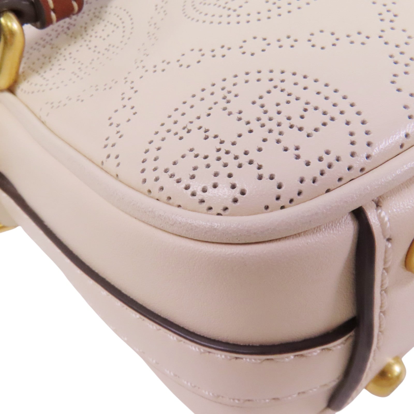 Tory Burch 牛皮皮革2Way Shoulder Bag金扣手挽肩背兩用袋