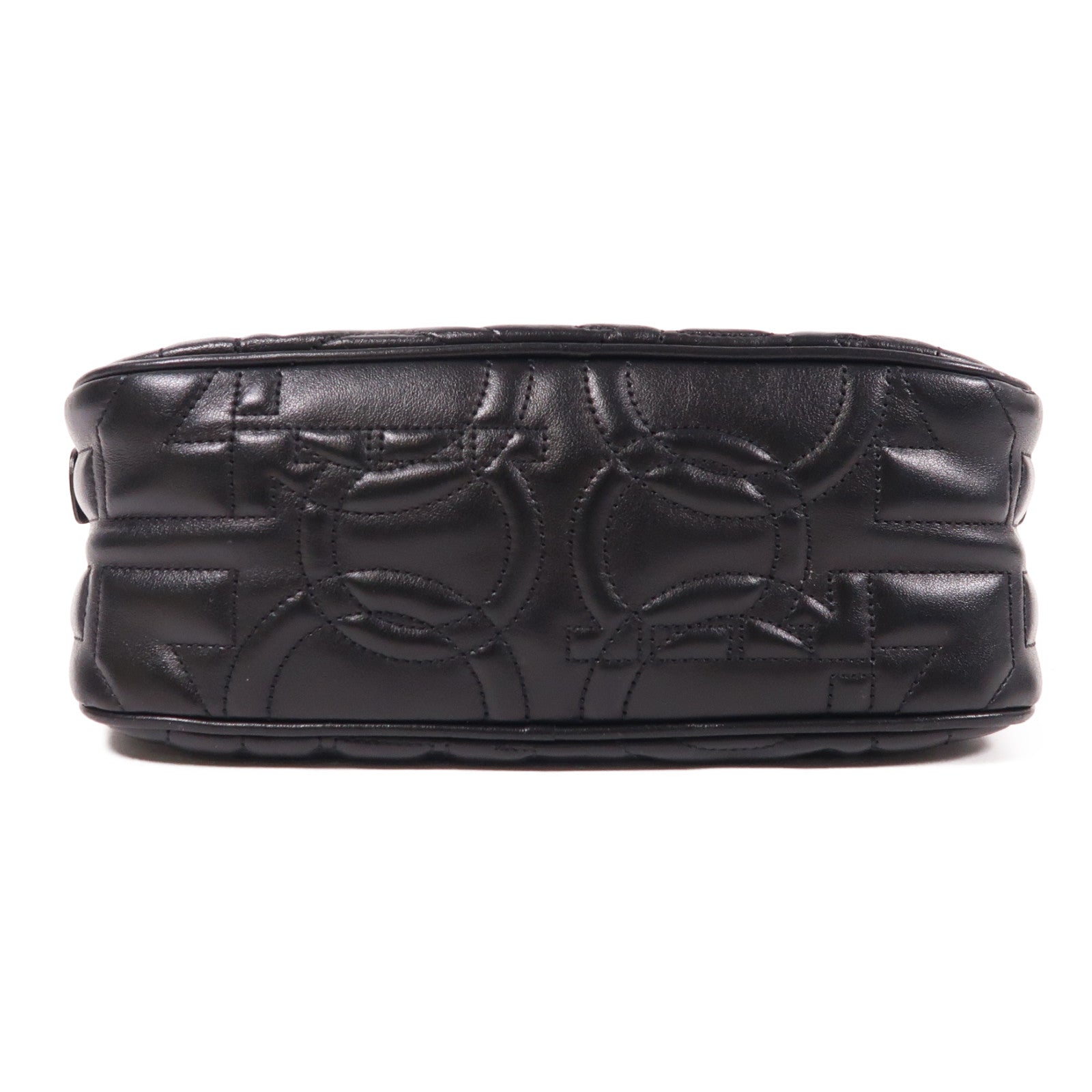 Salvatore Ferragamo 牛皮皮革Shoulder Bag金扣鏈帶肩背袋