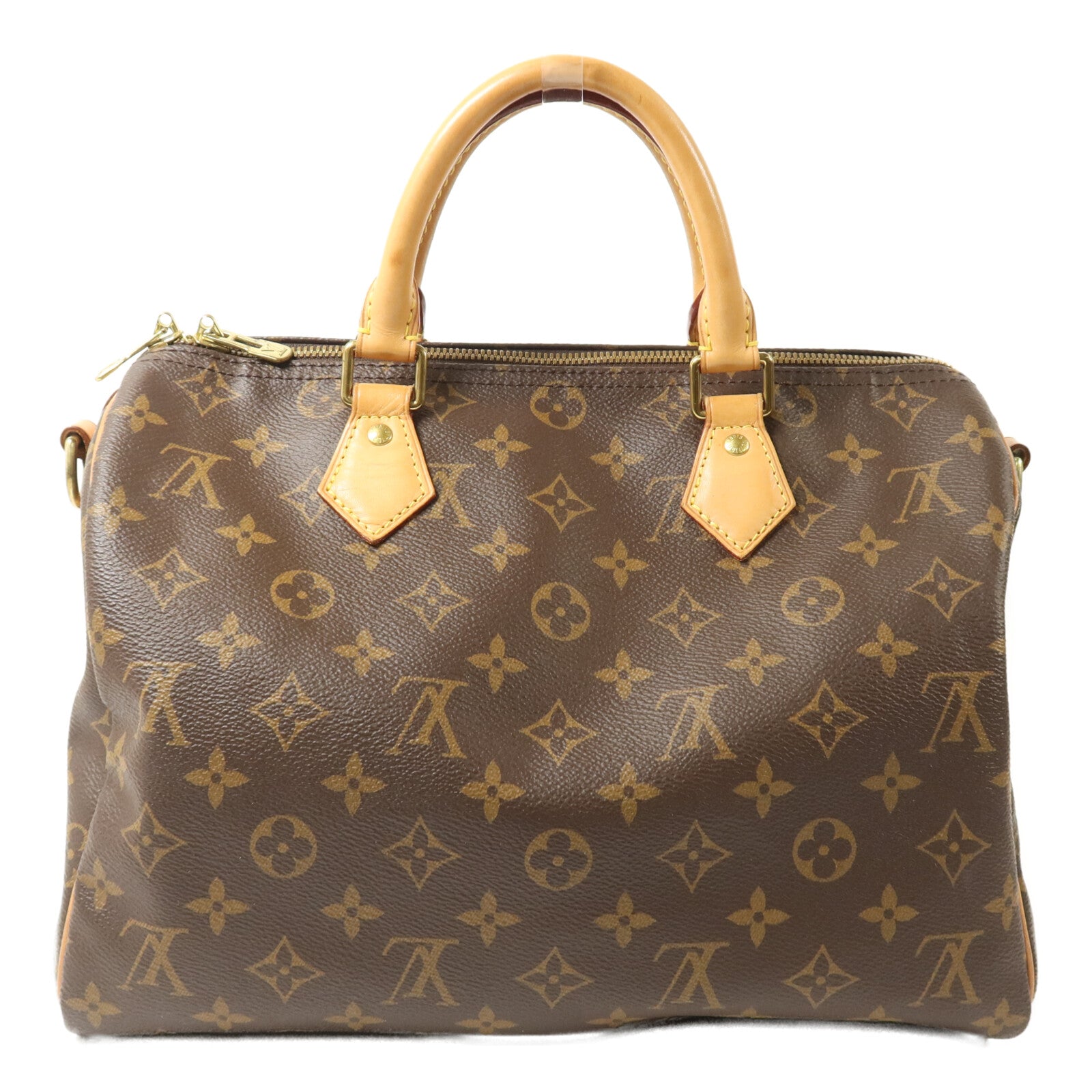 LOUIS VUITTON Monogram Speedy Bandouliere 30手挽肩背兩用袋