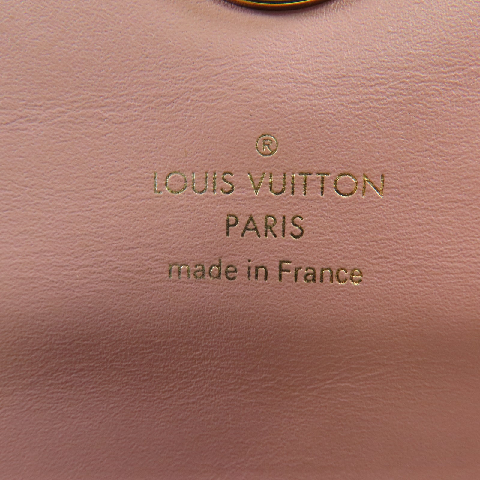 LOUIS VUITTON Monogram Flore Chain Wallet金扣鏈帶肩背袋