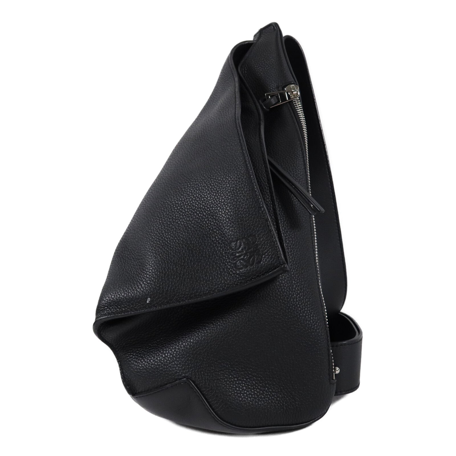 LOEWE 牛皮皮革Anton Sling肩背袋