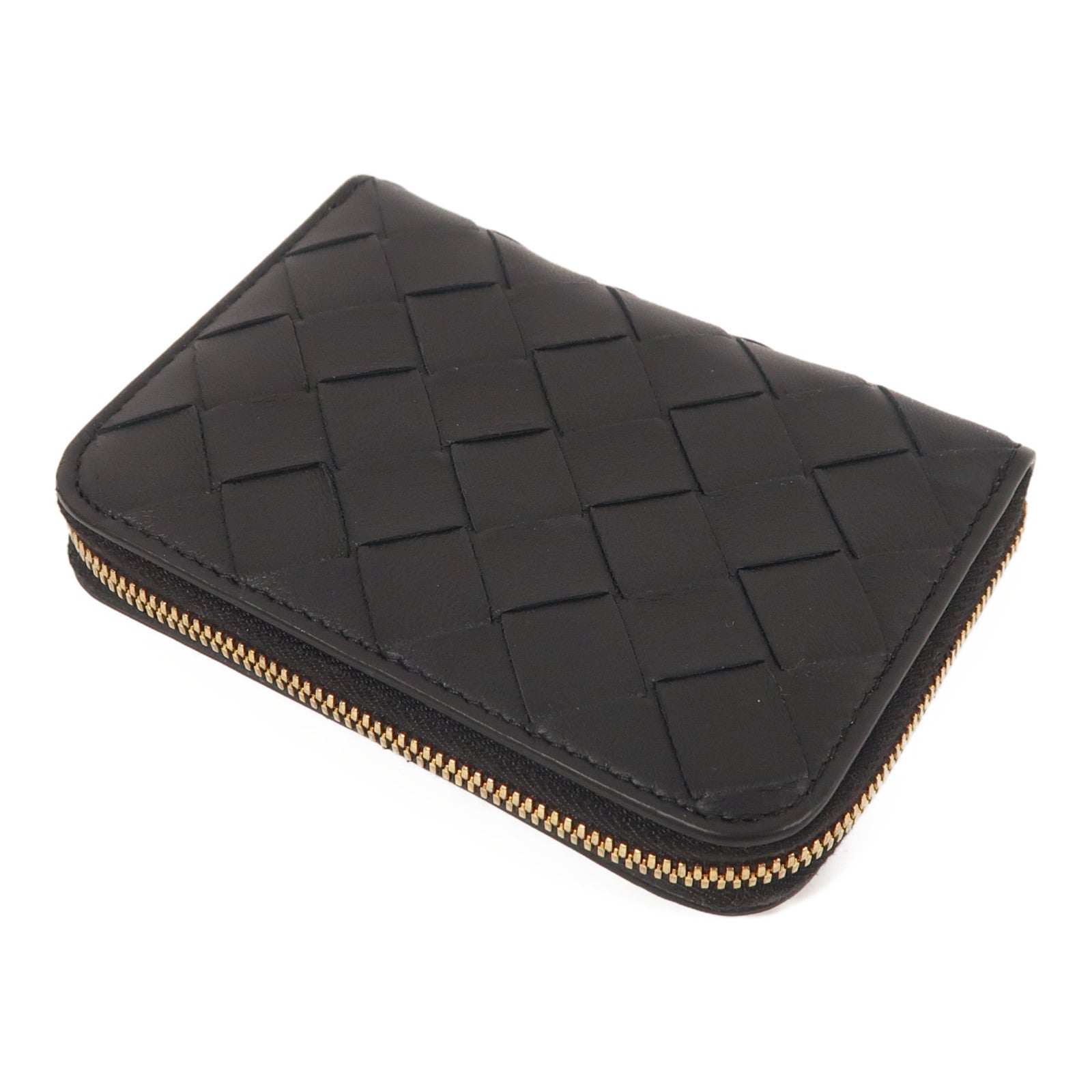 BOTTEGA VENETA 羊皮皮革Card Case金扣卡片套