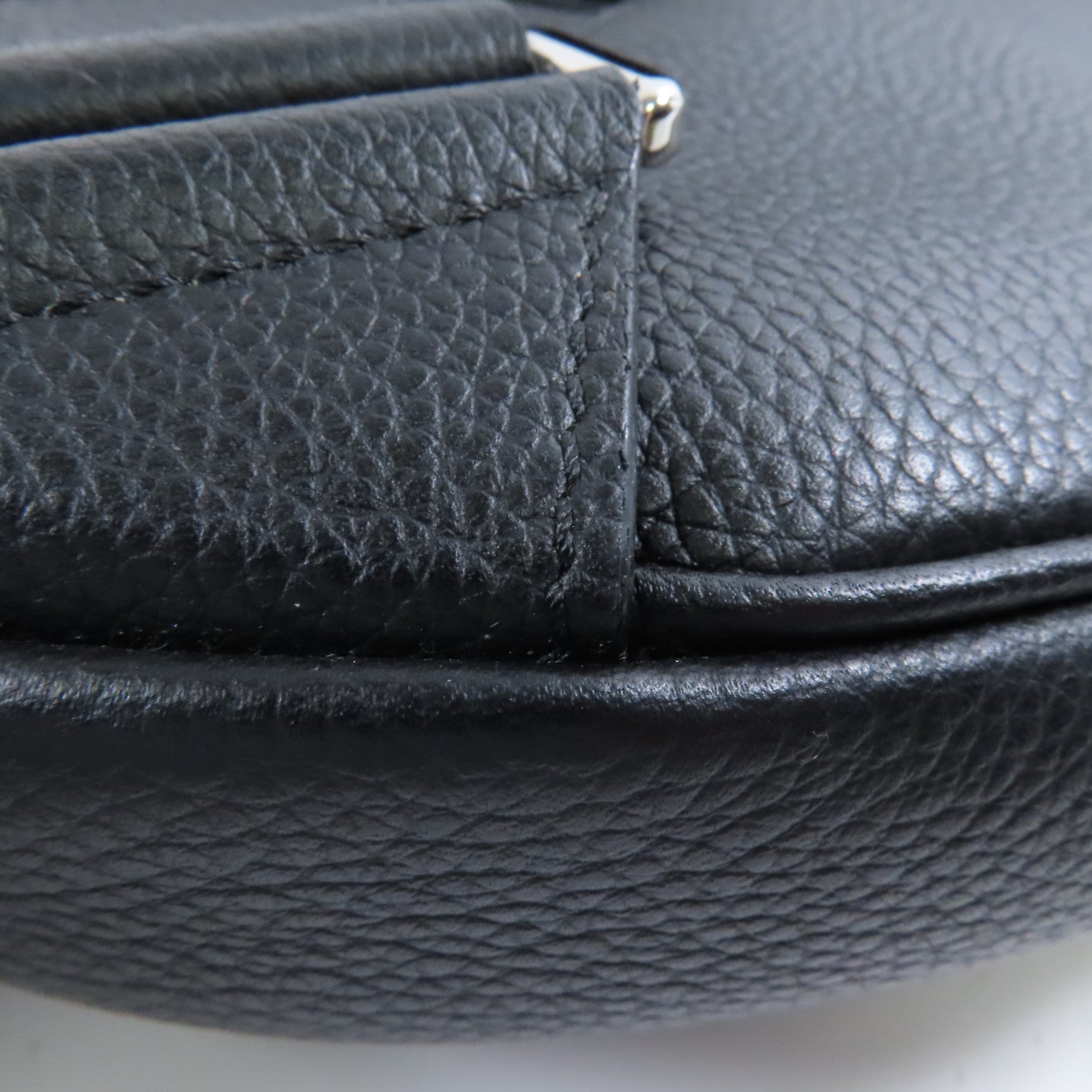Dior 牛皮皮革Saddle Bag銀扣肩背袋