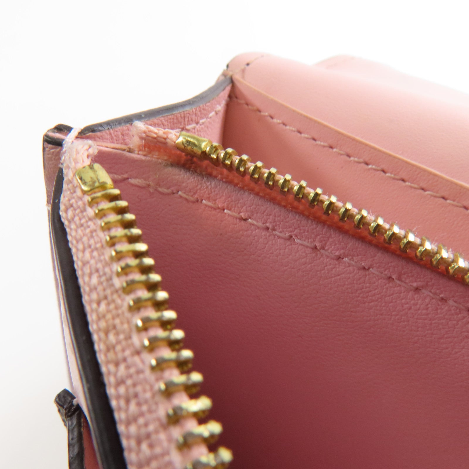 LOUIS VUITTON Monogram Flore Chain Wallet金扣鏈帶肩背袋