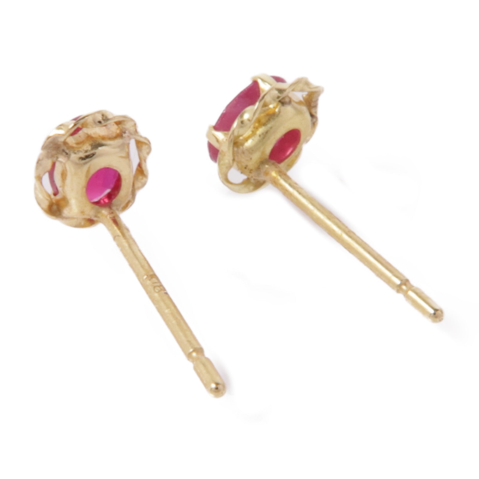 JEWELRY 18K黃金Ruby Earrings耳環