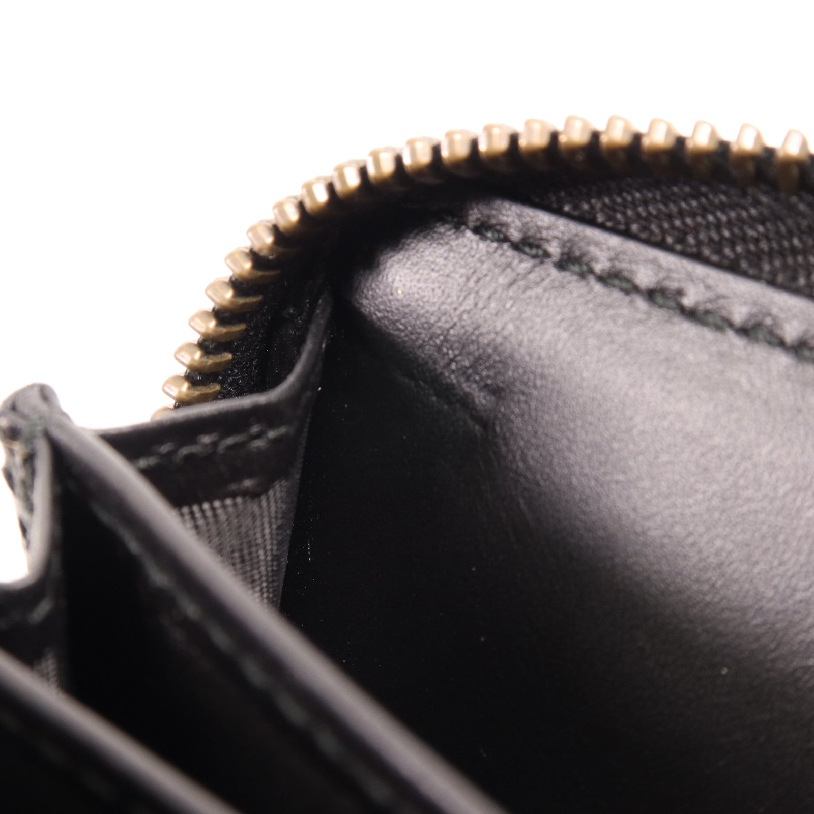 GUCCI 牛皮皮革Card Case金扣卡片套