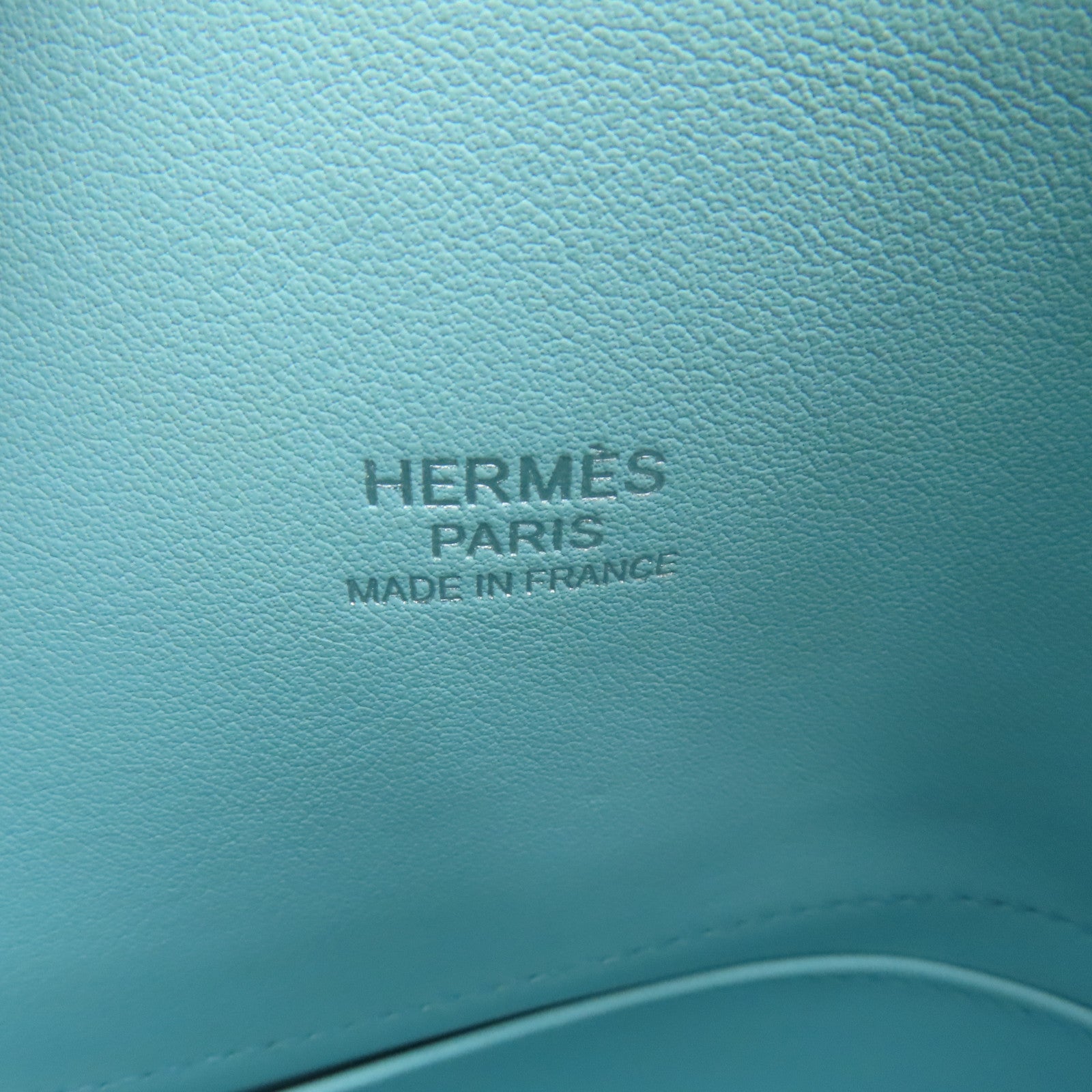 HERMES 【均一特價】Swift皮革Bolide 27銀扣手挽肩背兩用袋環礁藍色