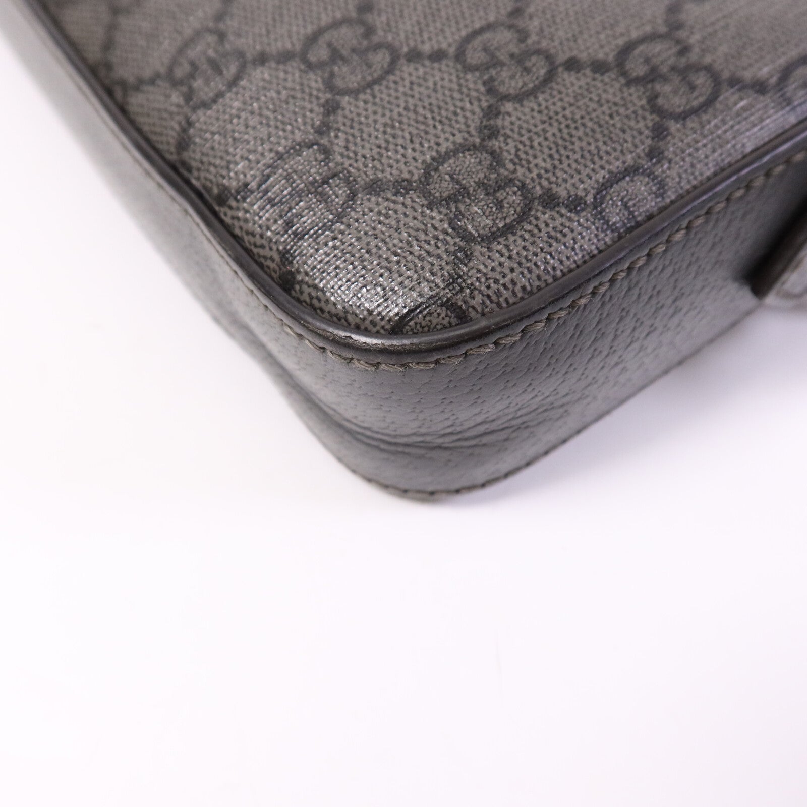 GUCCI 【激減優惠】塗層帆布Ophidia GG Carmera Bag銀扣肩背袋