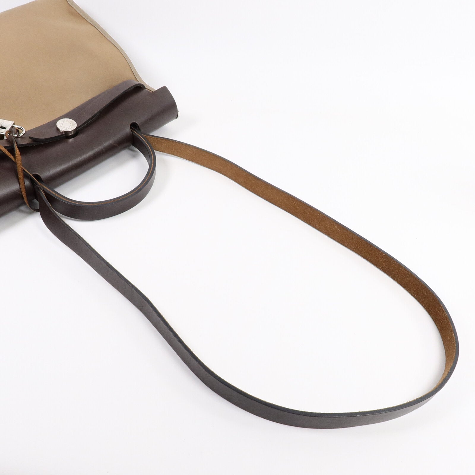 HERMES 帆布Herbag PM手挽肩背兩用袋