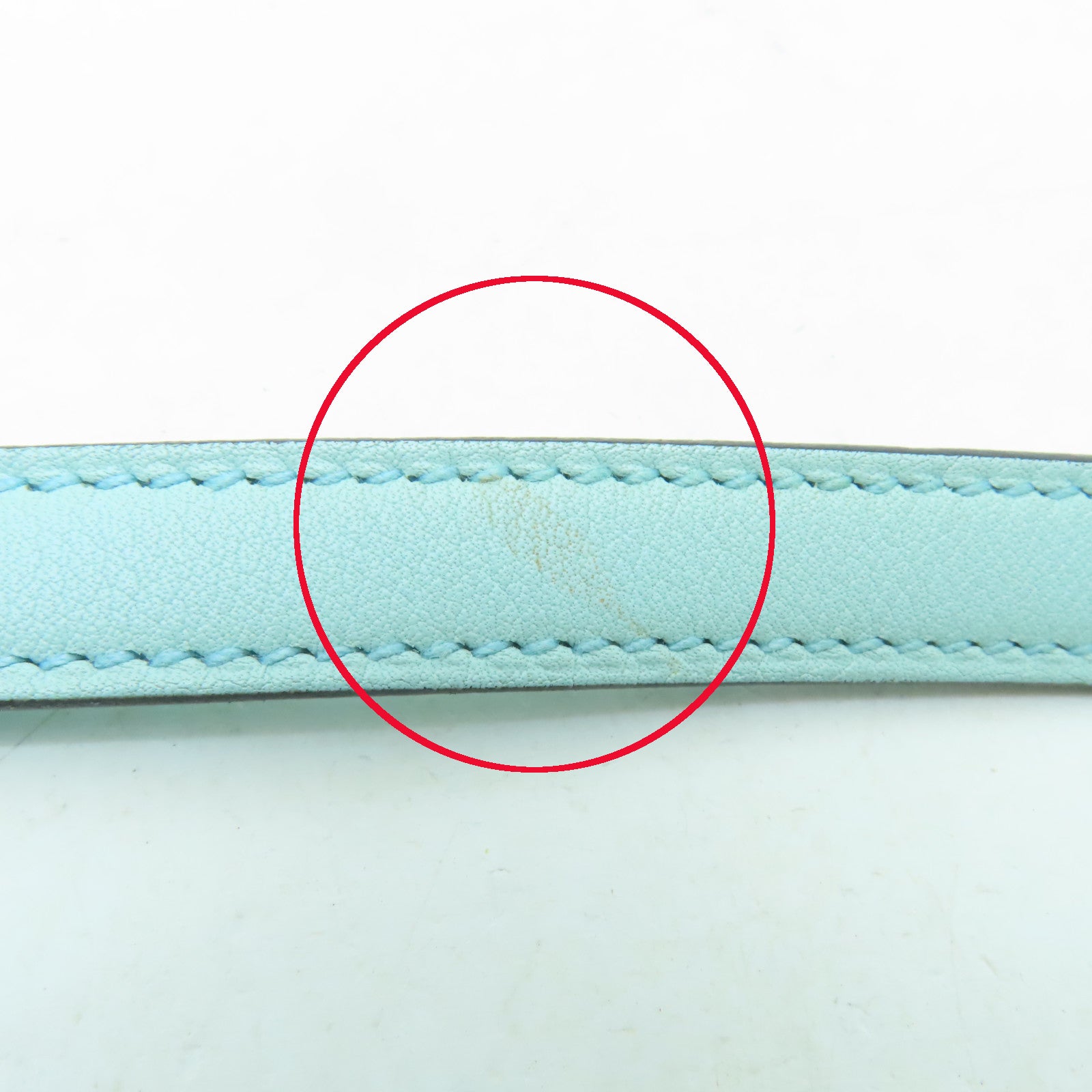 HERMES 【均一特價】Swift皮革Bolide 27銀扣手挽肩背兩用袋環礁藍色