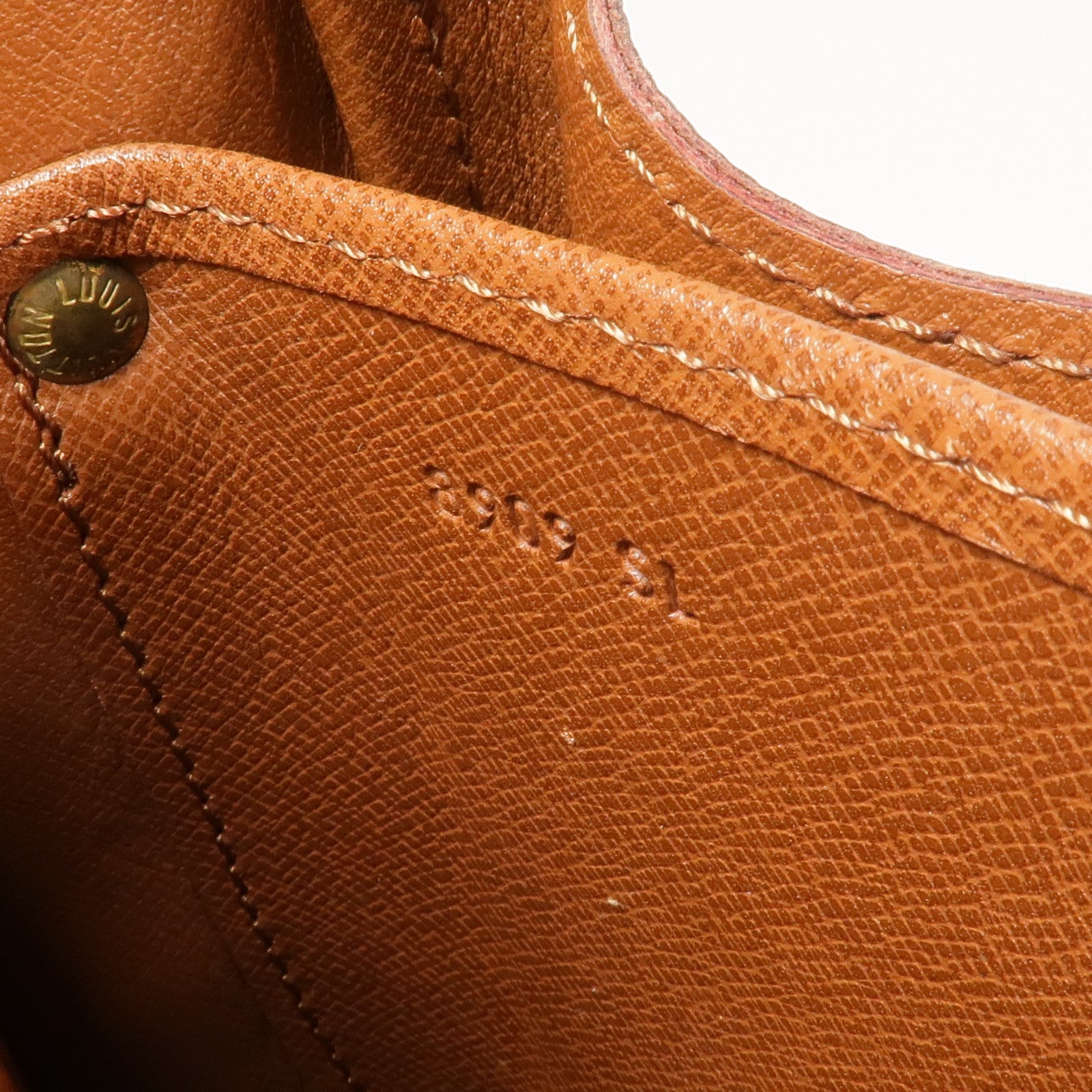 LOUIS VUITTON Monogram Cartouchiere GM金扣肩背袋