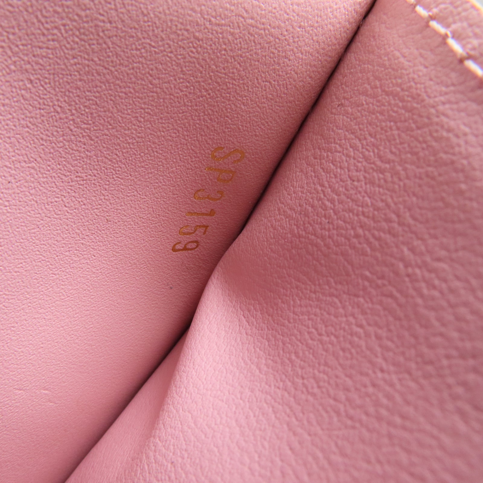 LOUIS VUITTON Monogram Flore Chain Wallet金扣鏈帶肩背袋