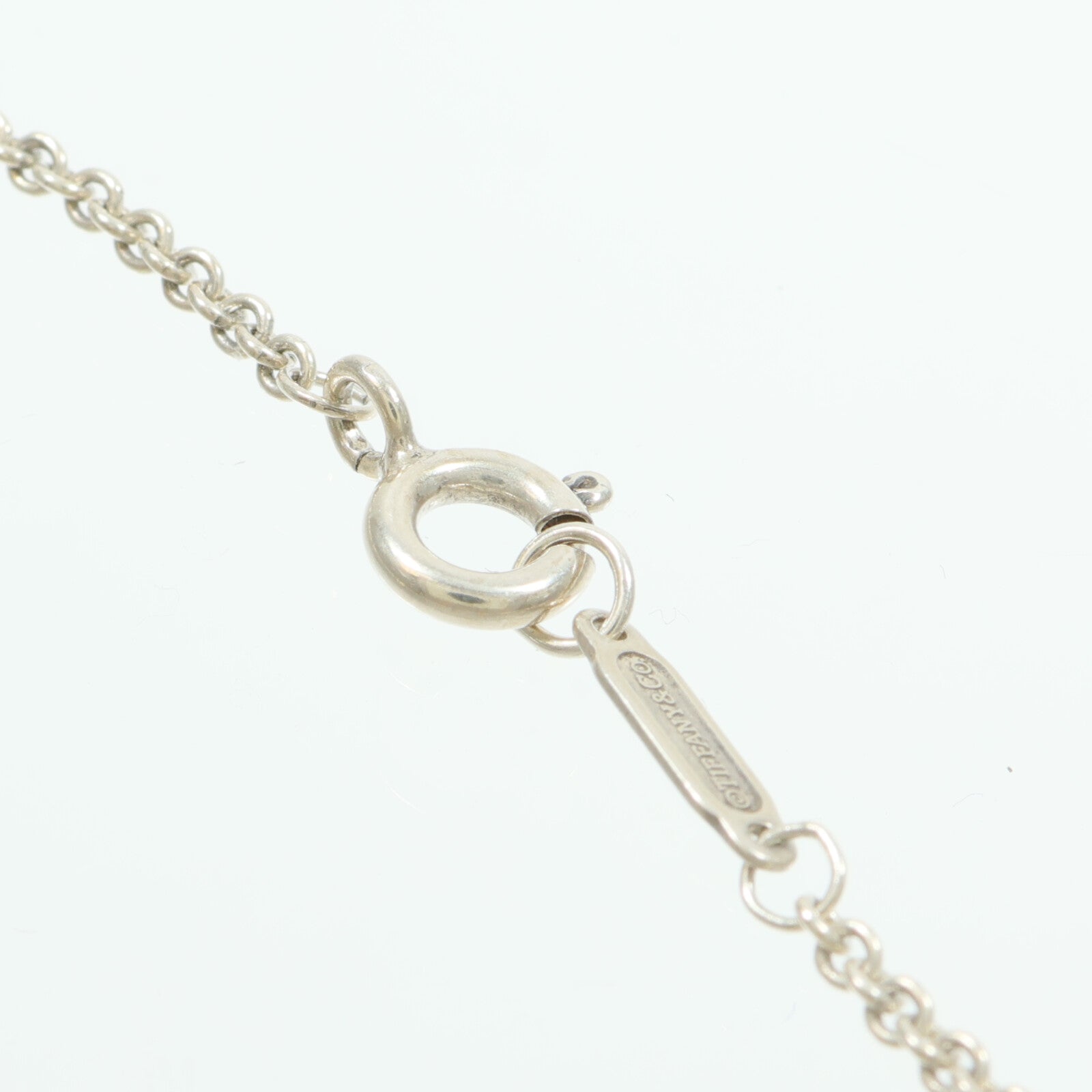 TIFFANY＆CO 925純銀1837 Horseshoe Pendant Necklace項鍊