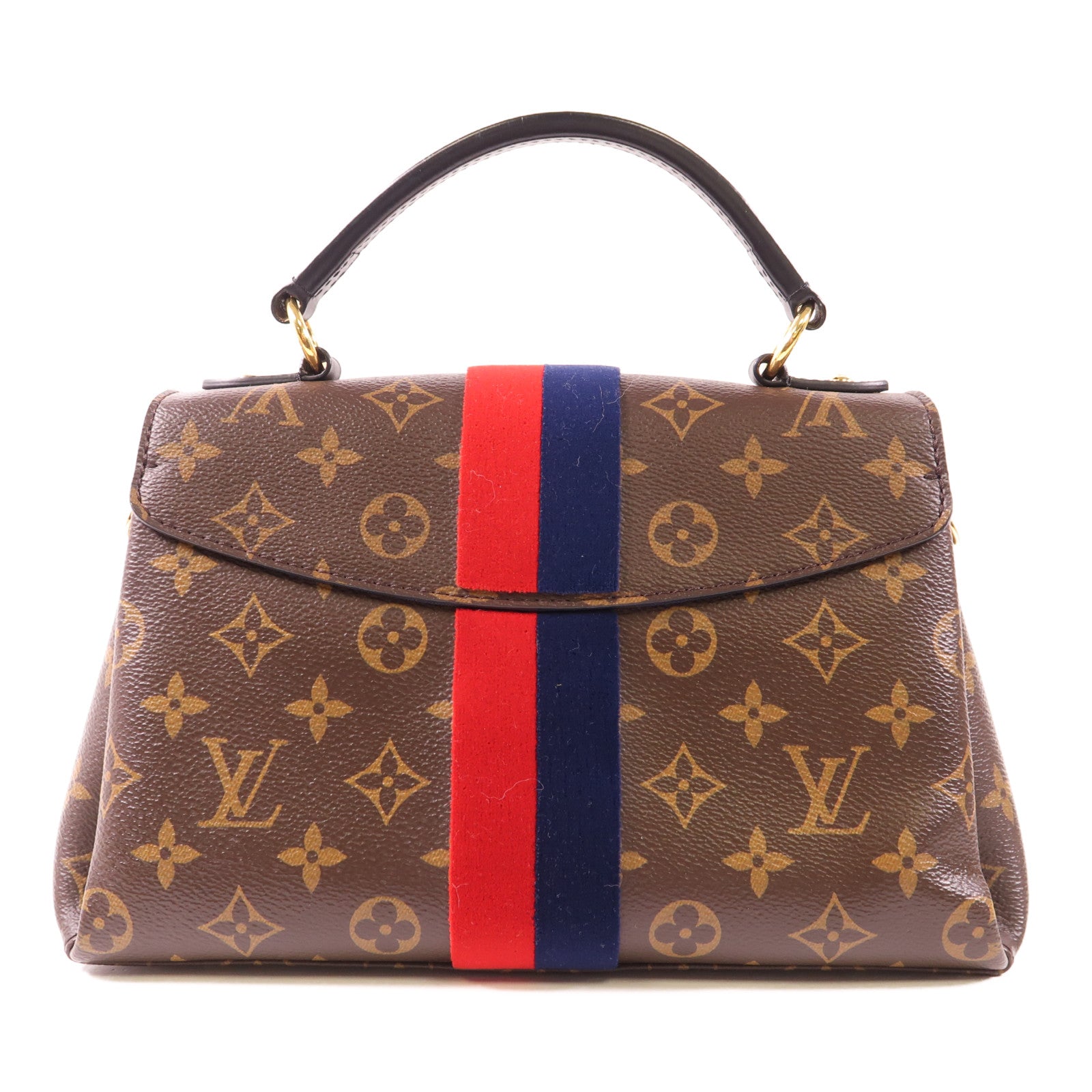 LOUIS VUITTON Monogram Georges MM金扣手挽肩背兩用袋