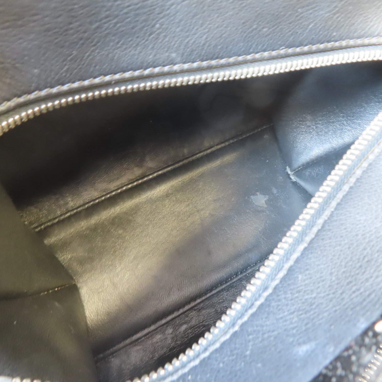 FENDI 【激減優惠】牛皮皮革Handbag銀扣手挽肩背兩用袋黑色