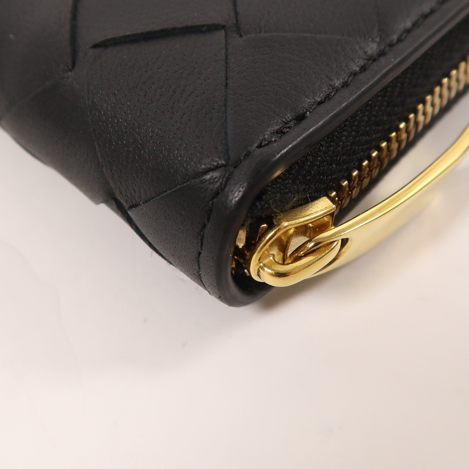 BOTTEGA VENETA 羊皮皮革Card Case金扣卡片套