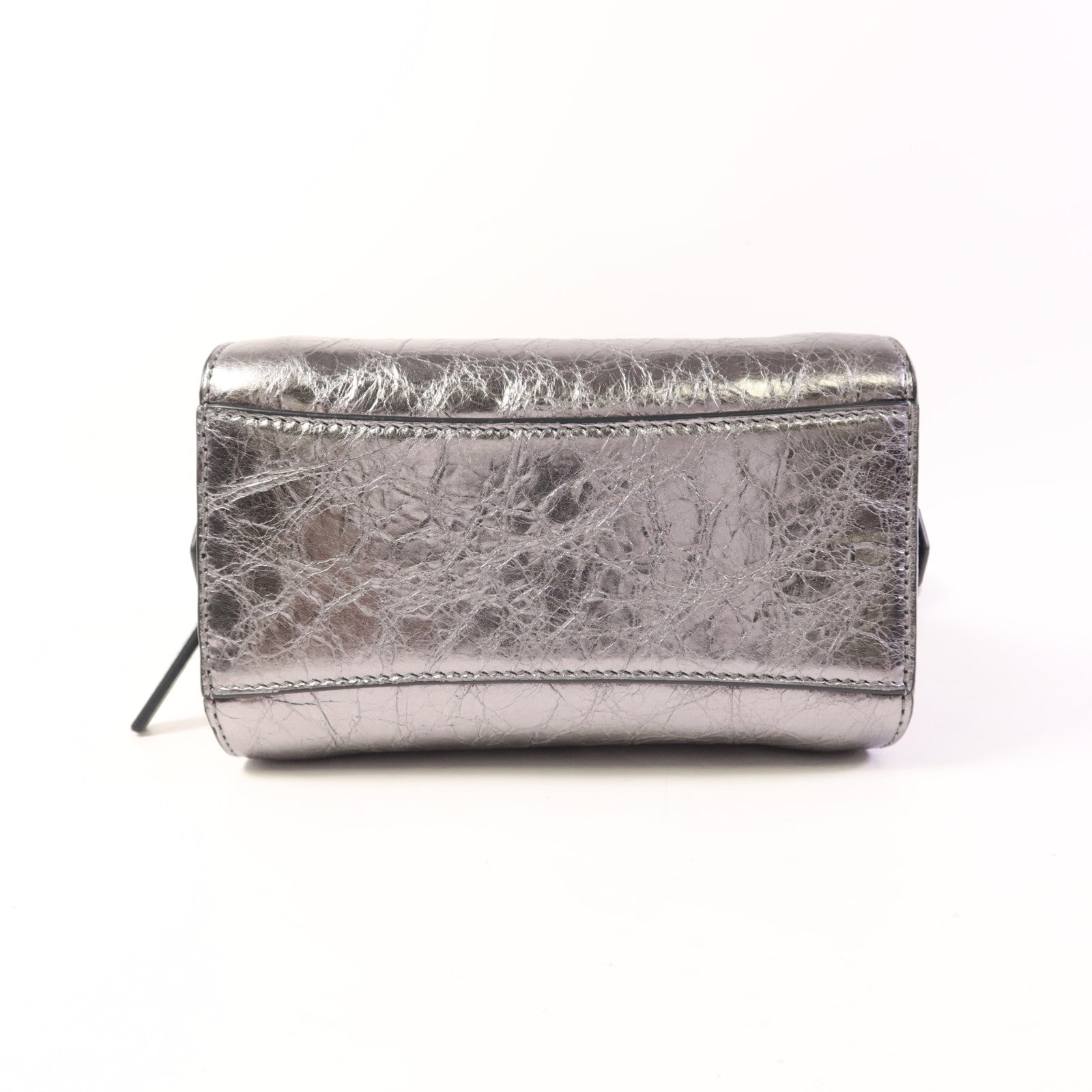 GIVENCHY 牛皮皮革Shoulder Bag銀扣手挽肩背兩用袋