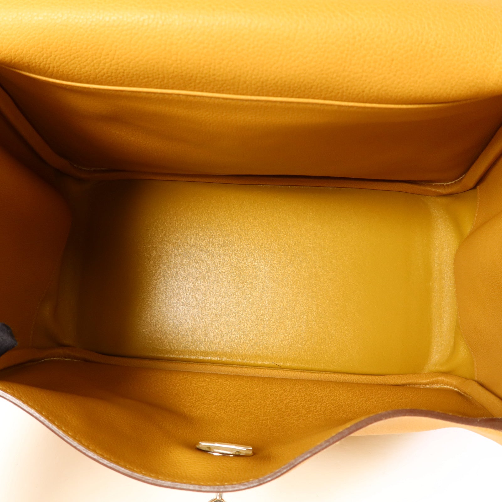 HERMES Evercolor皮革Lindy 30銀扣手挽肩背兩用袋Sesame