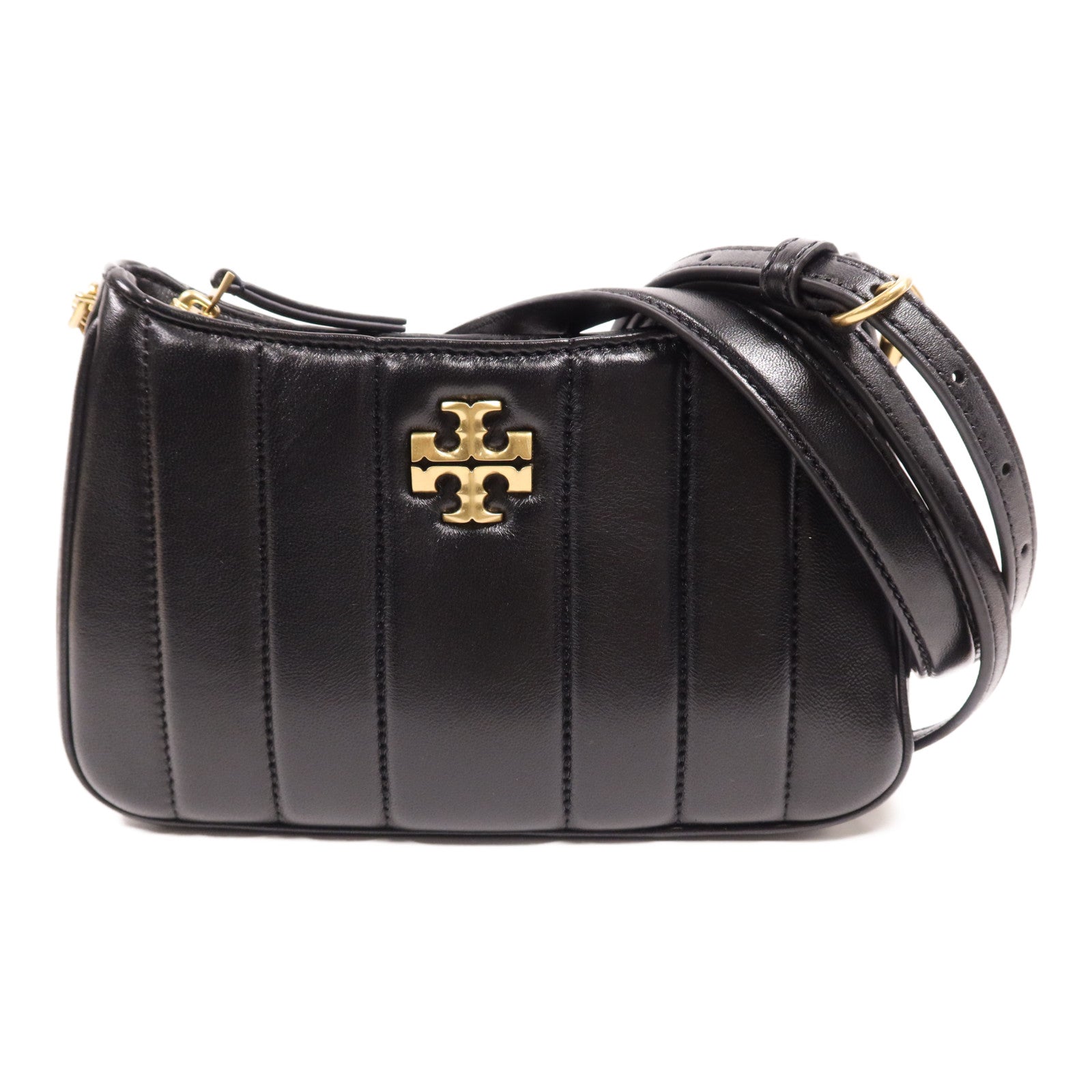 Tory Burch 羊皮皮革Shoulder Bag金扣手挽肩背兩用袋