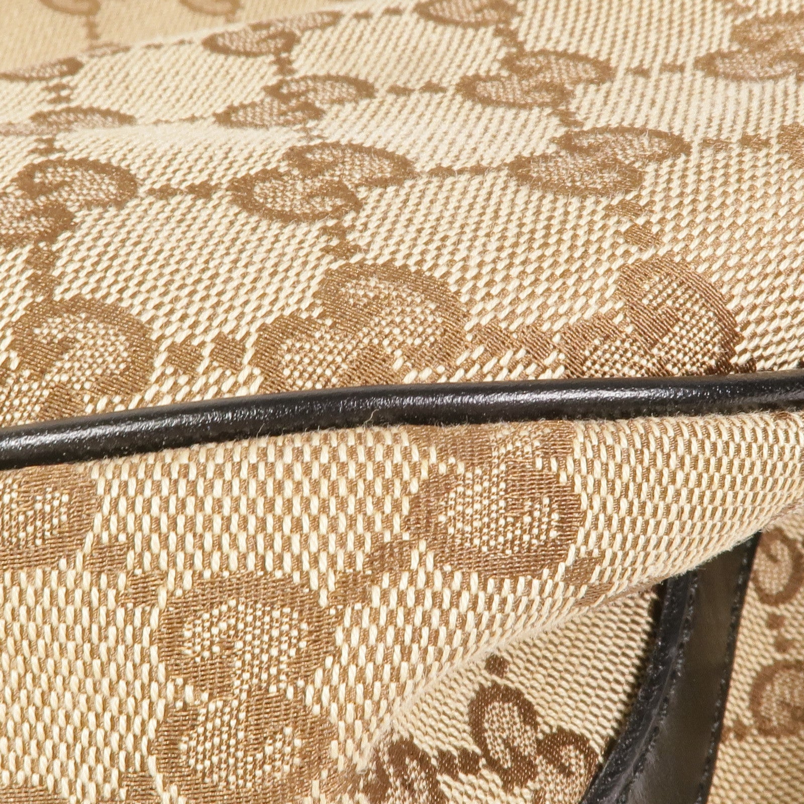 GUCCI 帆布GG Hobo Bag金扣肩背袋