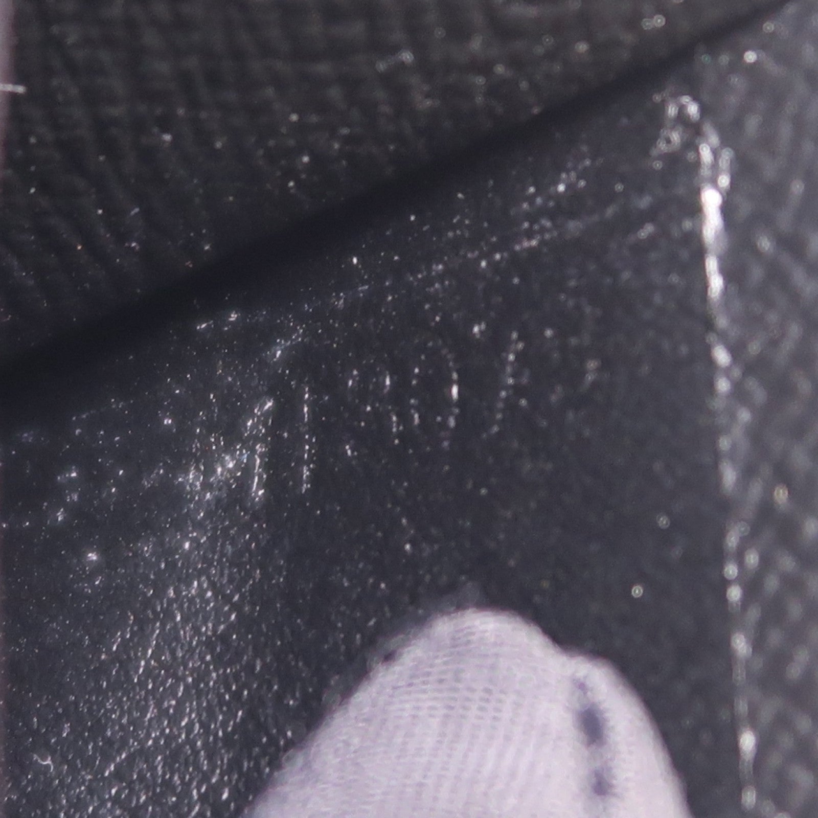 LOUIS VUITTON Damier Graphite Alpha Triple Pouch銀扣錢包