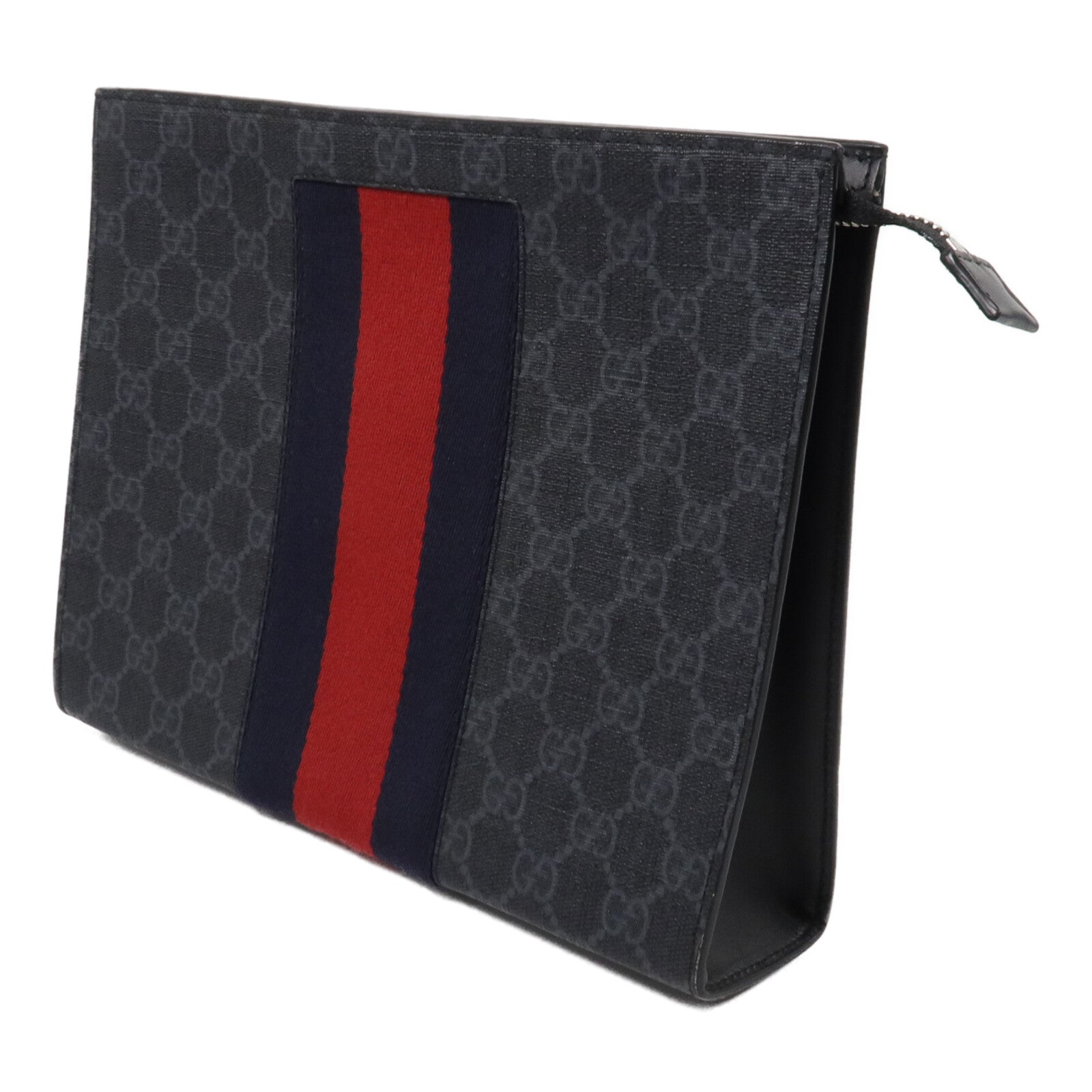 GUCCI 塗層帆布GG Supreme Wed Pouch手拿包