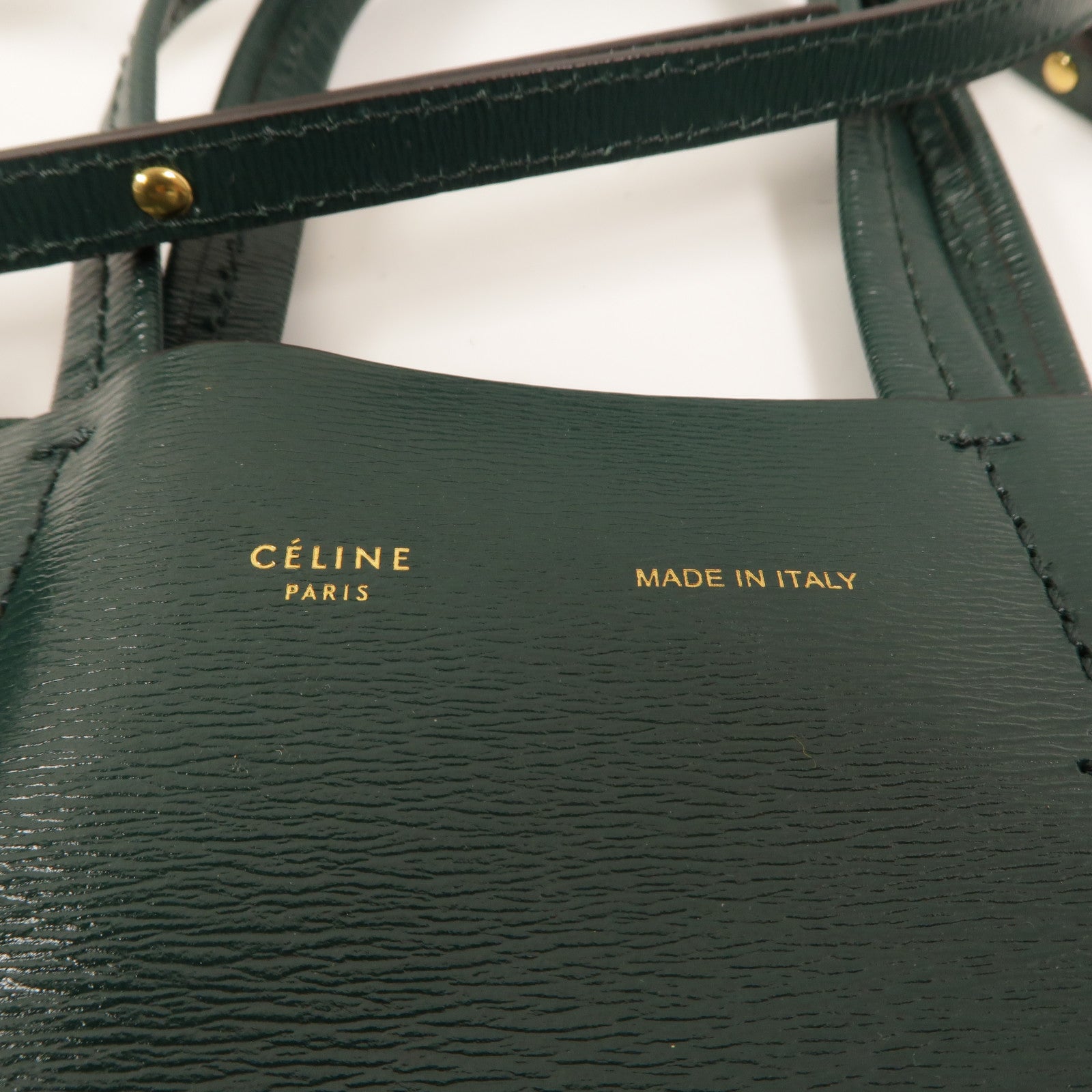 CELINE 牛皮皮革Cabas Small手挽肩背兩用袋