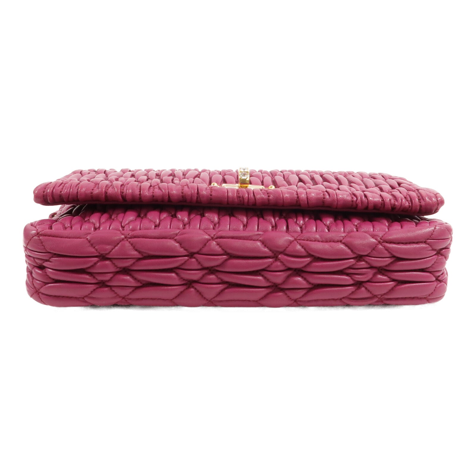 Miu Miu 羊皮皮革2Way Shoulder手挽肩背兩用袋