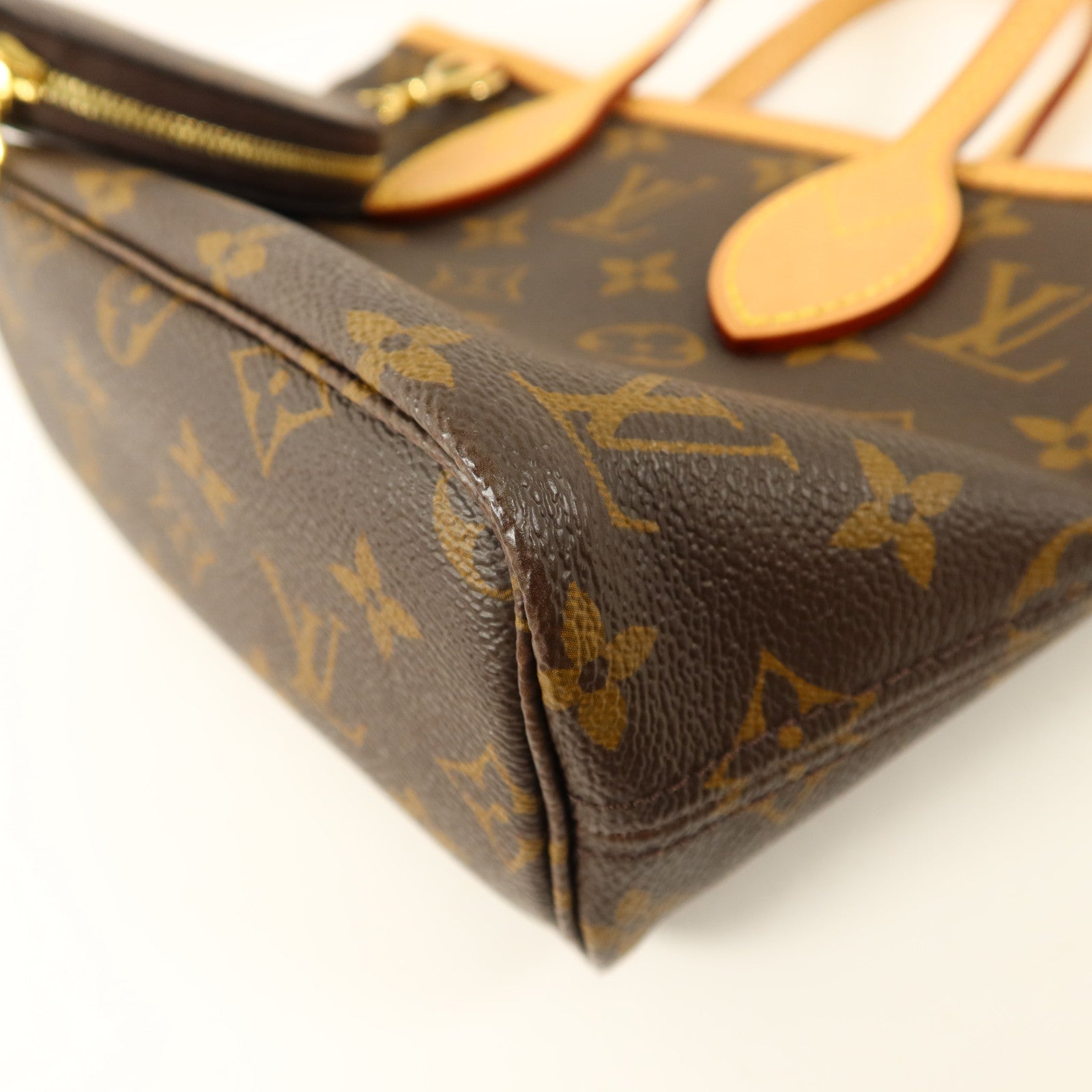 LOUIS VUITTON Monogram Neverfull BB金扣手挽肩背兩用袋